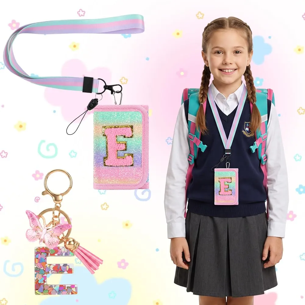 OSDUE Portafoglio Bambini, Portamonete Tre Ante, con Cinghie, Portachiavi E - immagine 6