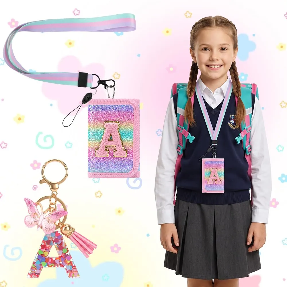OSDUE Portafoglio Bambini, Portamonete Tre Ante, con Cinghie, Portachiavi A - immagine 6