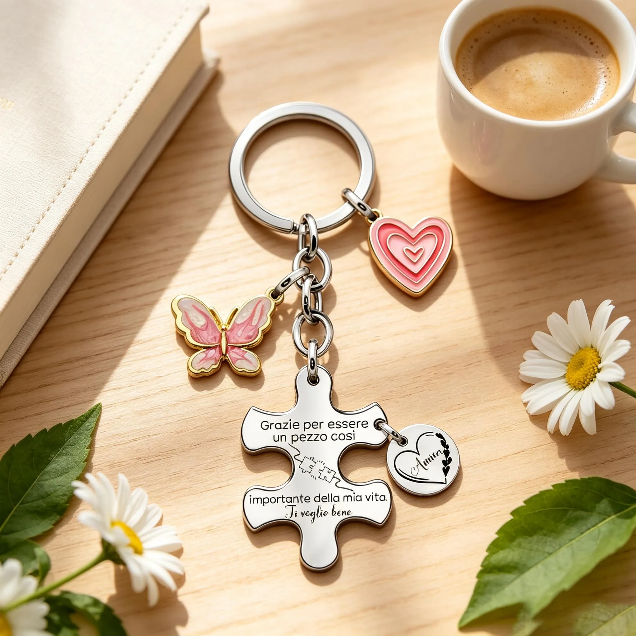 Portachiavi Regalo Amica Speciale,Regalo Migliore Amica,Natale Regalo Portachiavi Amicizia,Idee Regalo Amici,Regalo Sorella Amici Collega Donna Colleghe Natale Regalo,Regali Da Fare Alla Sorella (7) - immagine 2