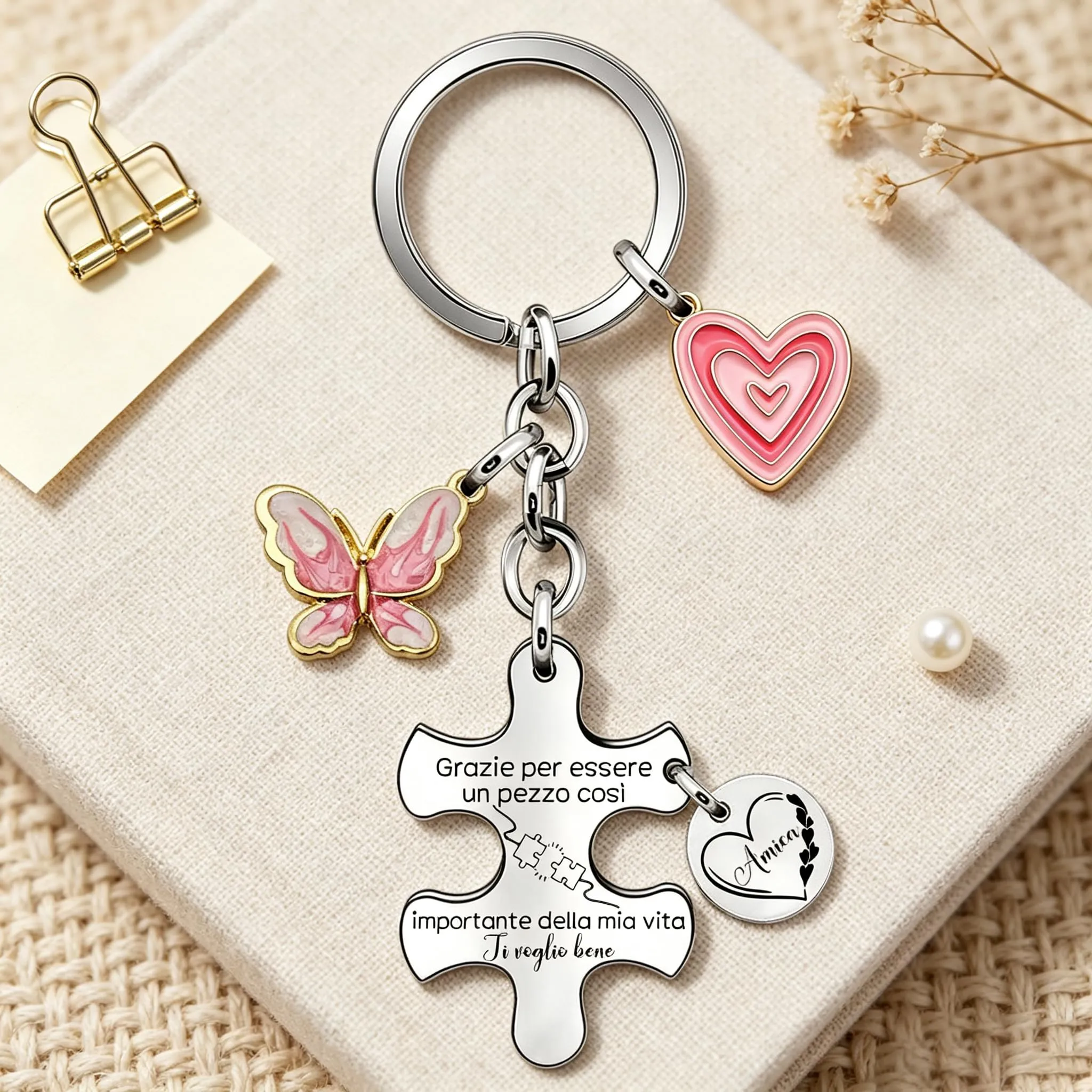 Portachiavi Regalo Amica Speciale,Regalo Migliore Amica,Natale Regalo Portachiavi Amicizia,Idee Regalo Amici,Regalo Sorella Amici Collega Donna Colleghe Natale Regalo,Regali Da Fare Alla Sorella (7) - immagine 3