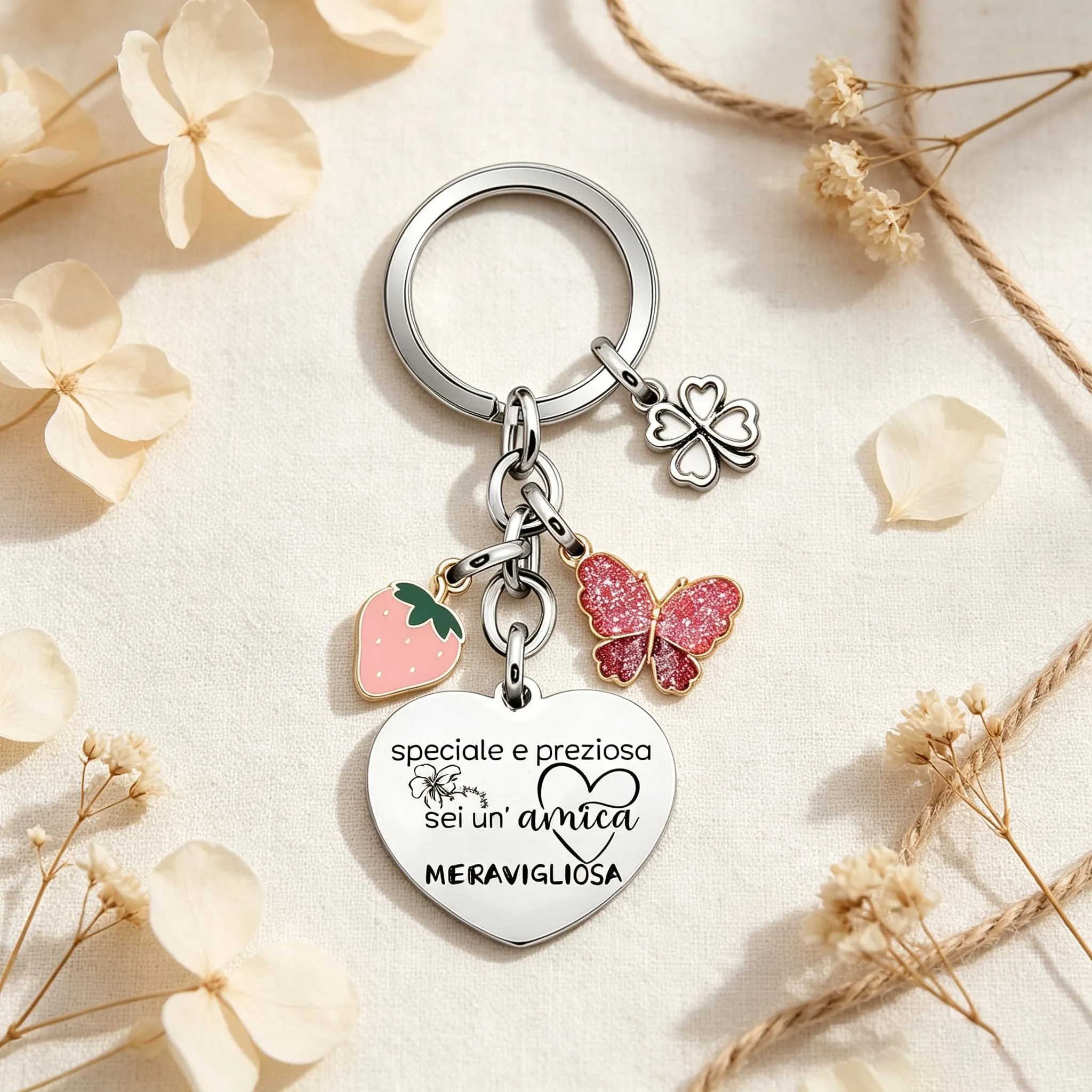 Portachiavi Regalo Amica Speciale,Regalo Migliore Amica,Natale Regalo Portachiavi Amicizia,Idee Regalo Amici,Regalo Sorella Amici Collega Donna Colleghe Natale Regalo,Regali Da Fare Alla Sorella (8) - immagine 6