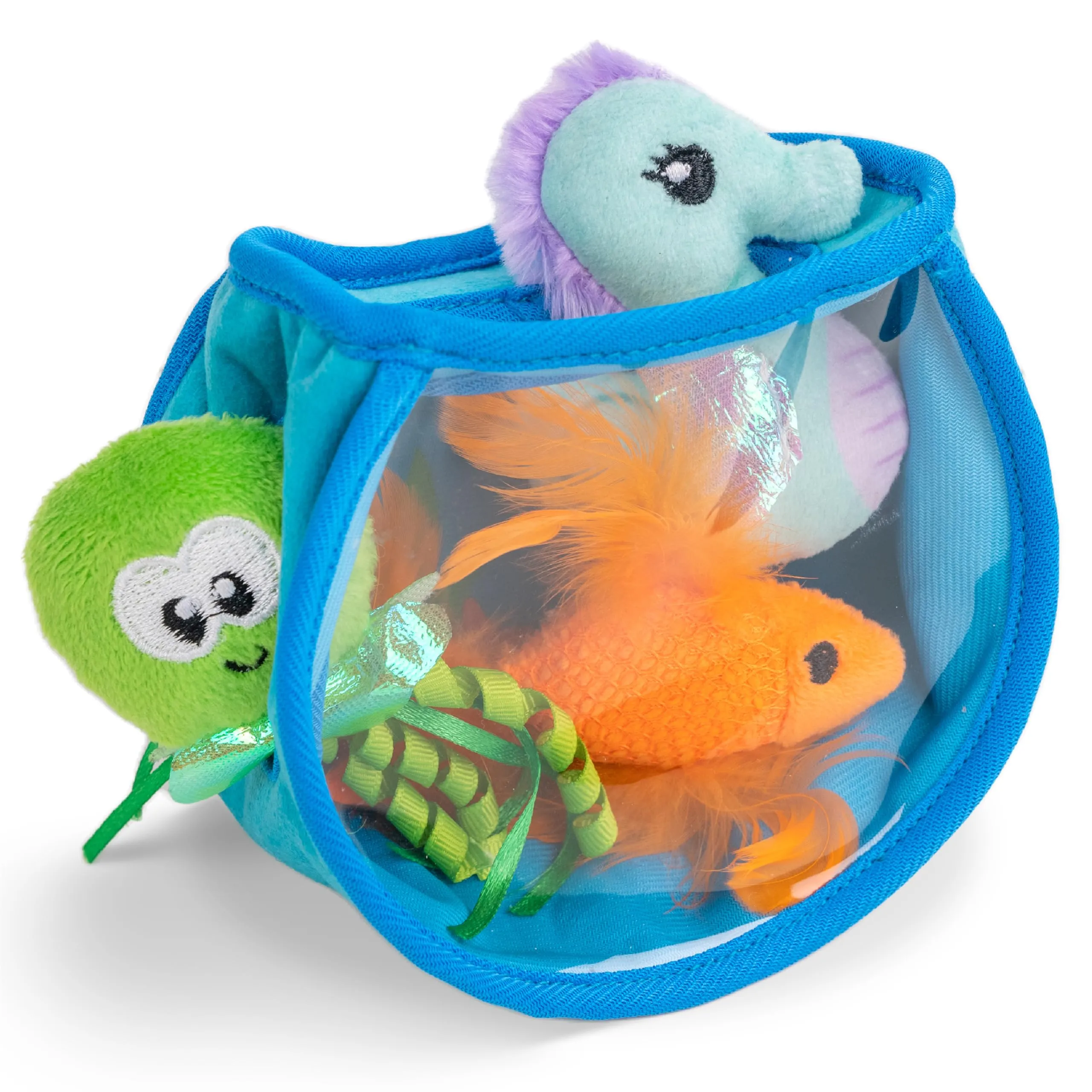 Catstages Hide & Seek Fish Bowl Interactive Cat Puzzle Toy - immagine 1