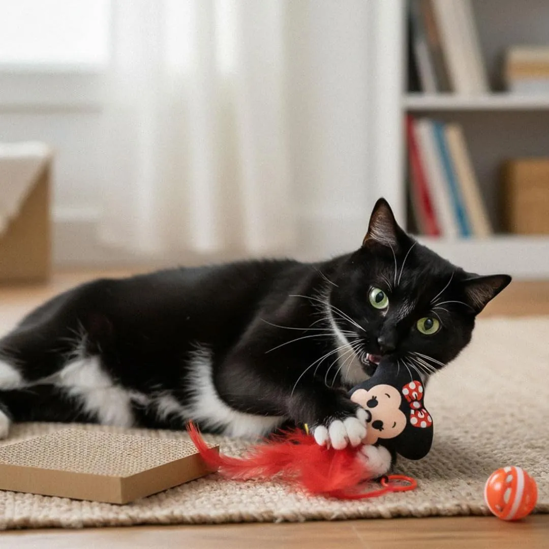 CERDA LIFE'S LITTLE MOMENTS Giochi per Gatti con Catnip Minnie 4, pz - immagine 3