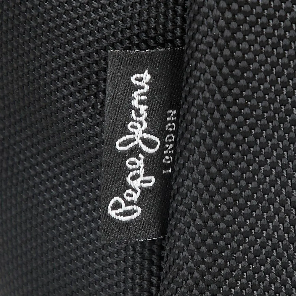 Pepe Jeans Blackmore Borsa a Mano Nero 24,5 x 15 x 6 cm Poliestere con dettagli in pelle sintetica 2,21L by Joumma Bags, Nero, Taglia unica, Borsa a mano - immagine 9