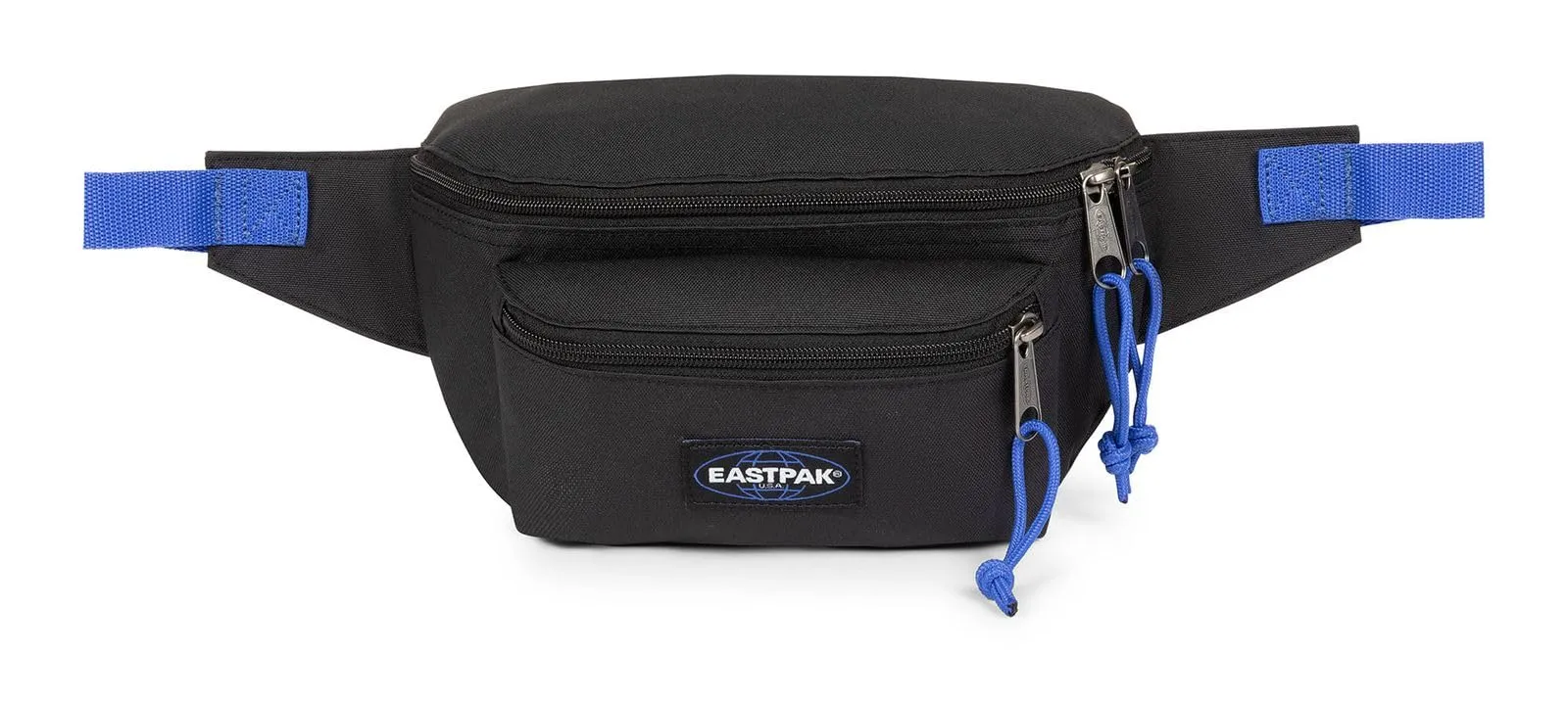 Eastpak Marsupio per cani — Marsupio leggero con scomparti sicuri con cerniera, cintura regolabile, capacità 4 L, 18 x 27 x 9 cm - Kontrast nero blu - immagine 1