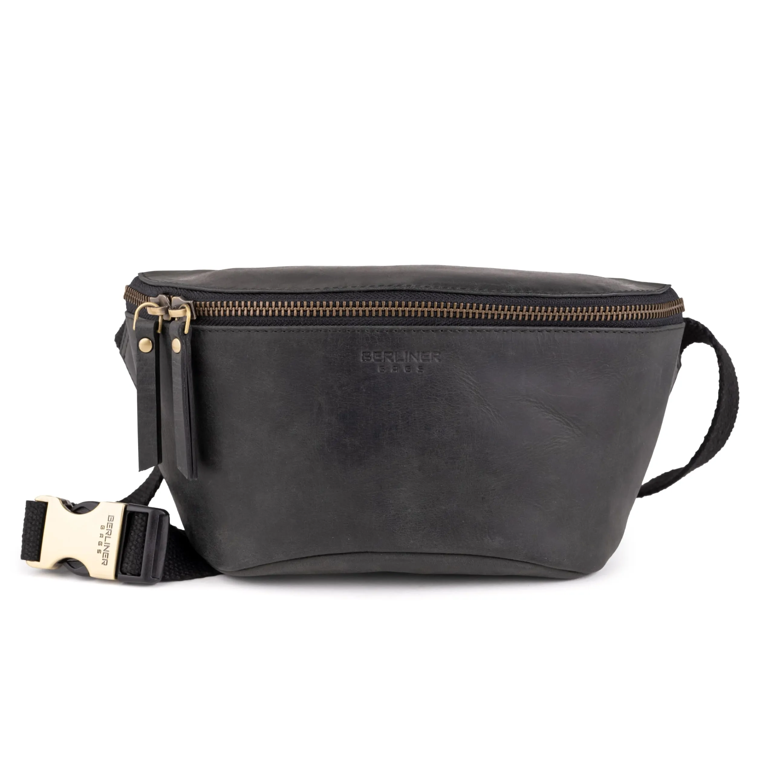Berliner Bags Marsupio Noah Donna Elegante Uomo Borsa Tracolla Vera Pelle - immagine 5