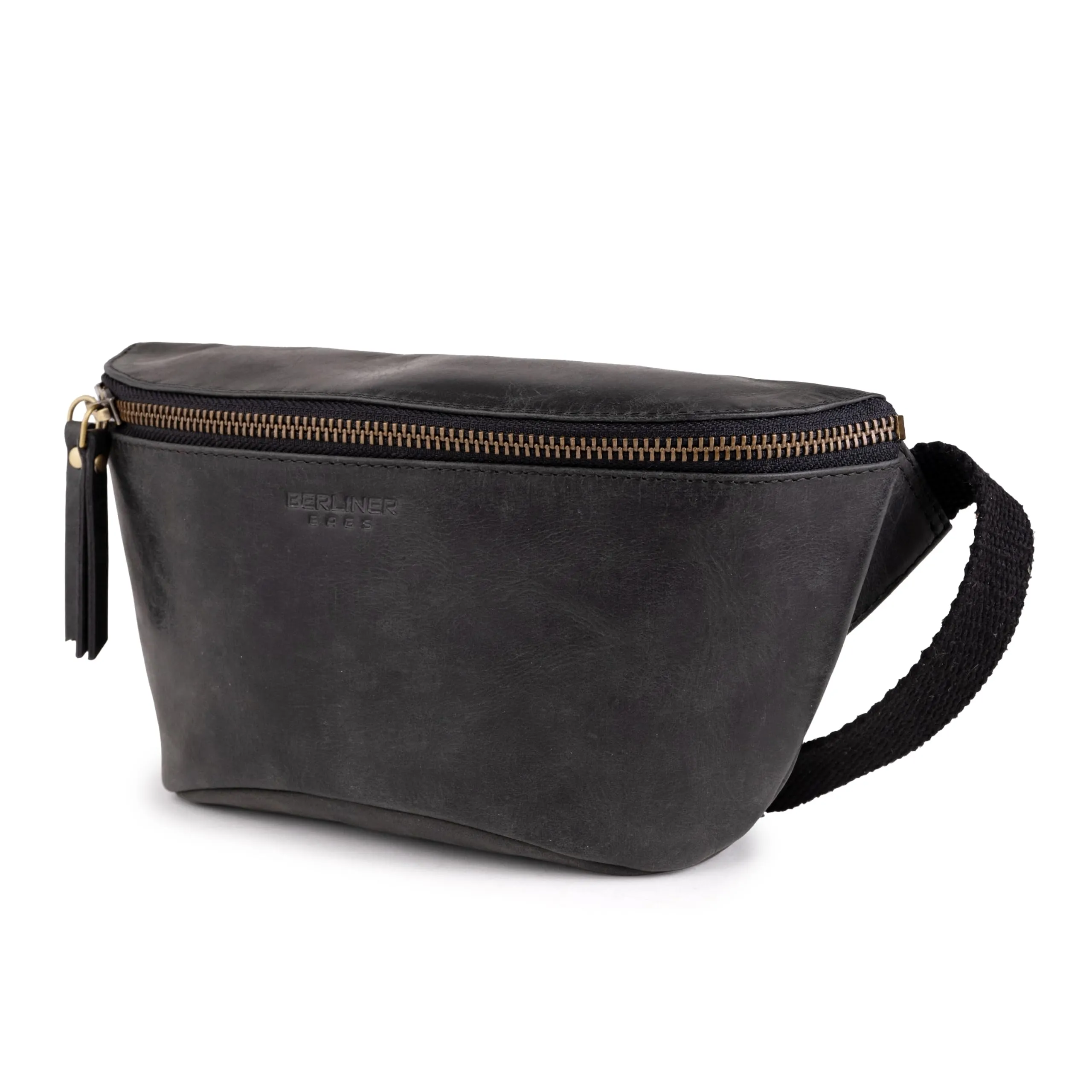 Berliner Bags Marsupio Noah Donna Elegante Uomo Borsa Tracolla Vera Pelle - immagine 7