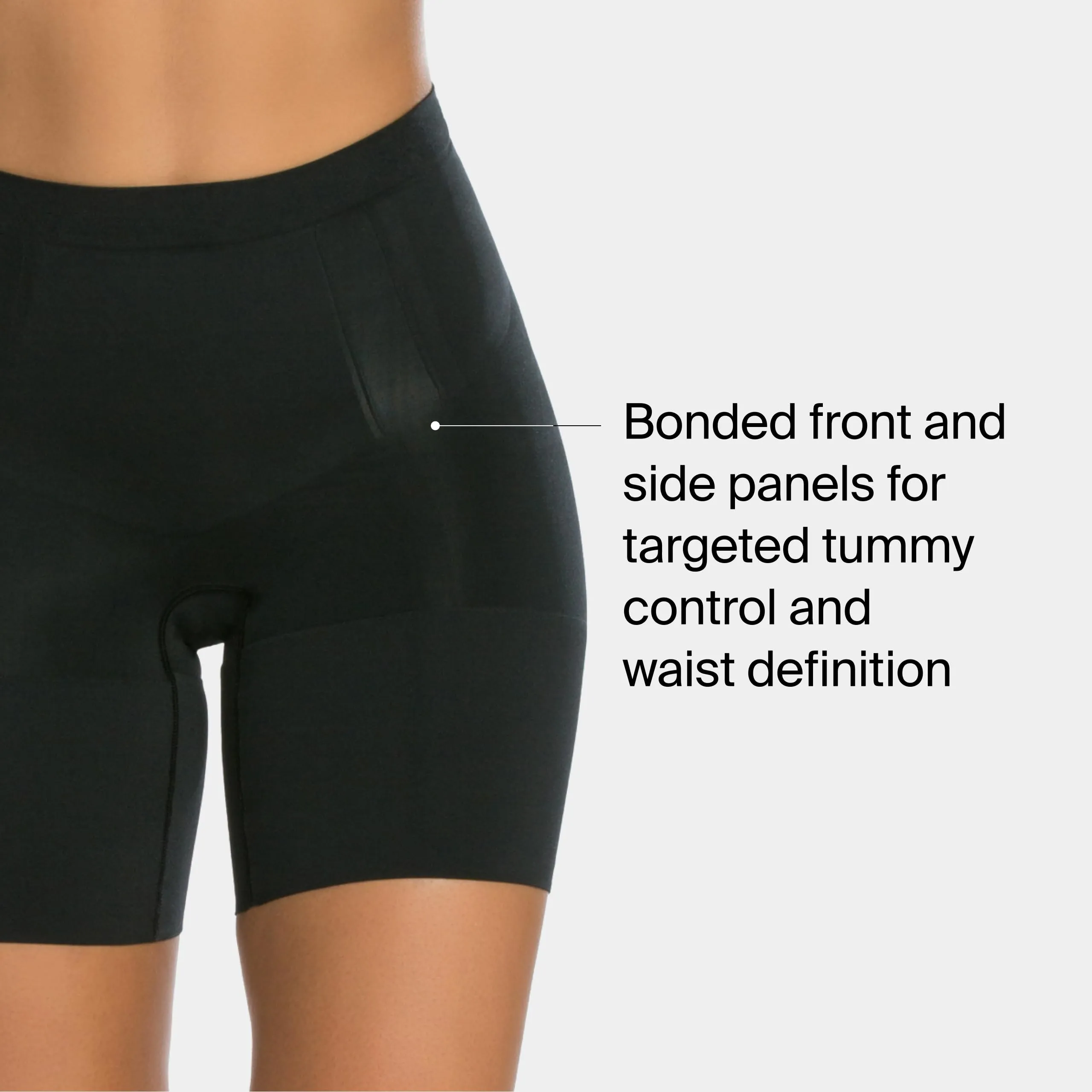Spanx Ss6615-very Black-m, Mutande Contenitive Donna, Nero (Very Black Very Black), 42 (Taglia Produttore: Medium) - immagine 3