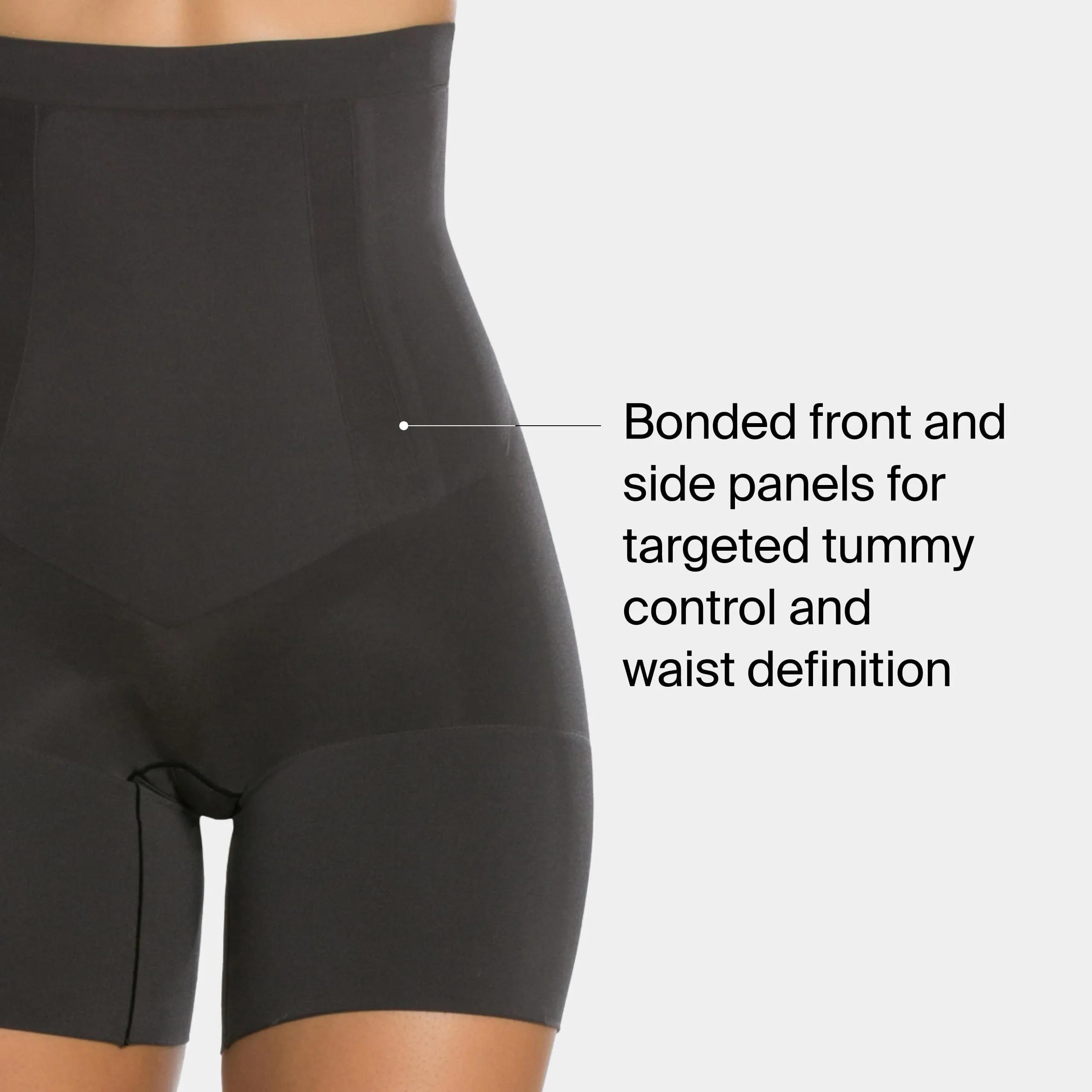 SpanxSculpt OnCore, pantaloncini corti a vita alta a metà coscia, modellanti potenti, modellanti, compressione di livello 4, vestibilità comoda da donna, vestibilità regolare - immagine 3