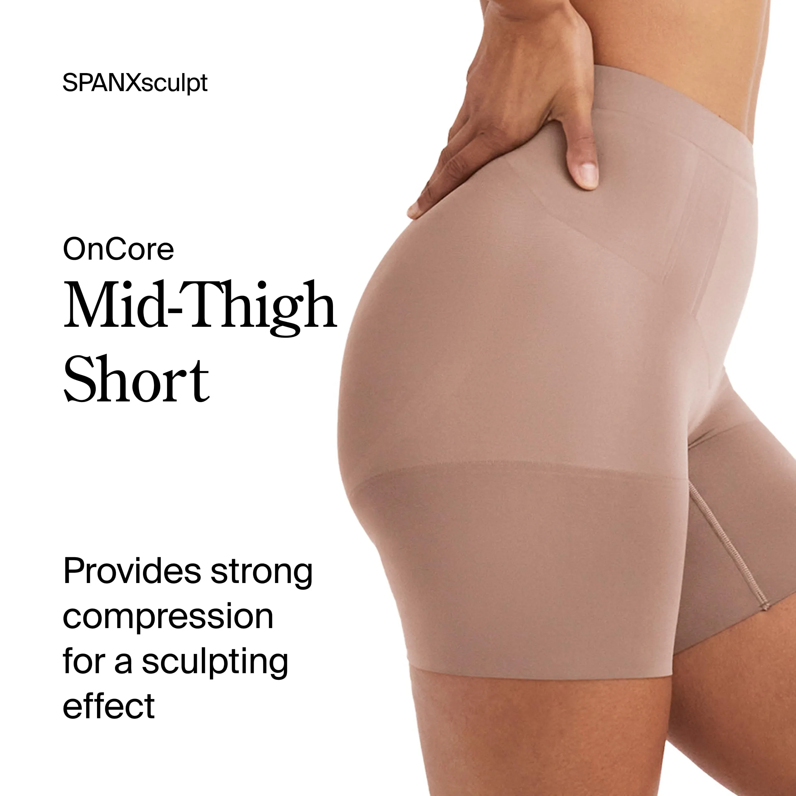 Spanx Slip da Donna in Vita, Beige, Standard, Beige., Taglia Unica - immagine 2