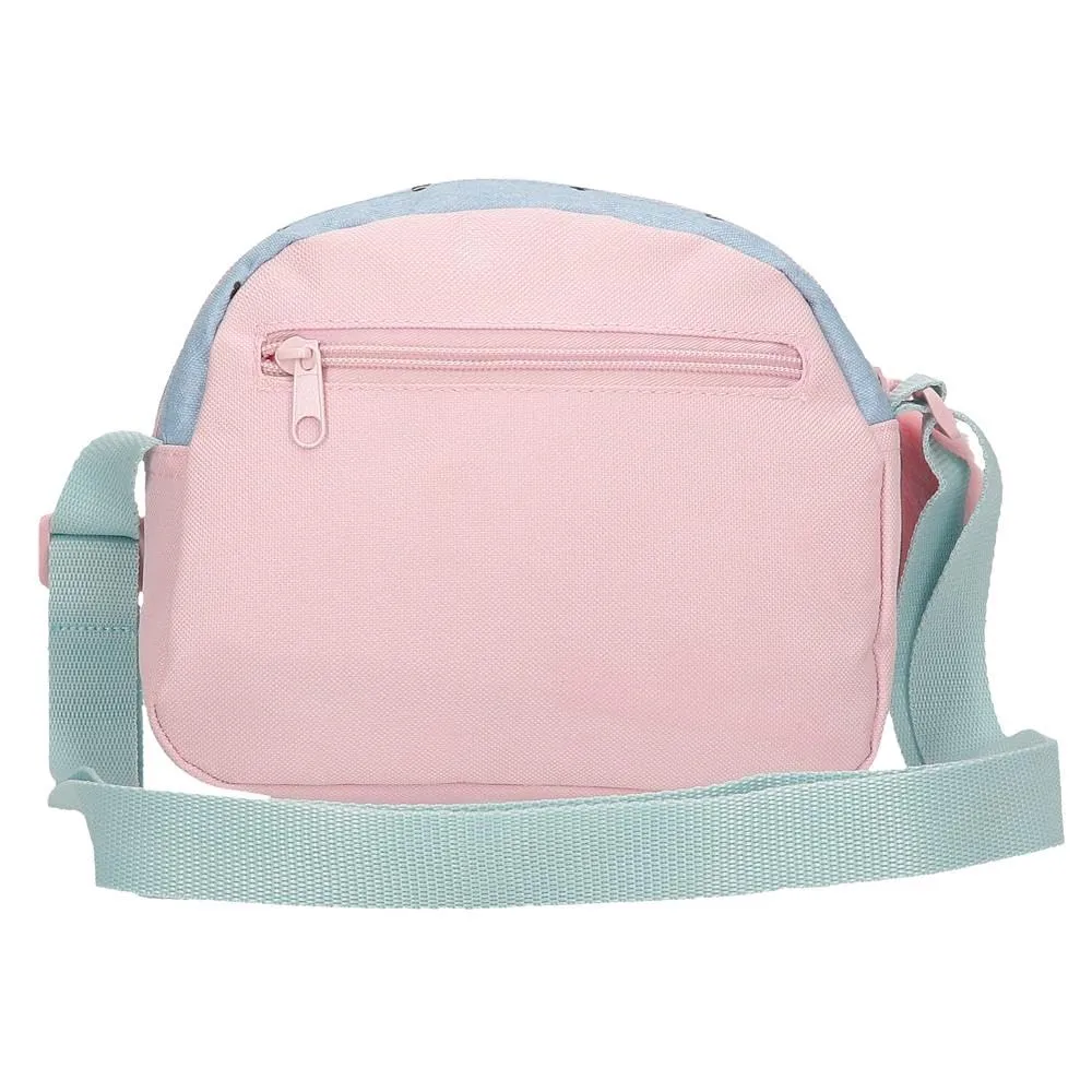Disney Joumma Bags Minnie American Darling Custodie, tracolla, blu e rosa, organizzare e trasportare le matite e le penne, vari scomparti., blu, Tracolla - immagine 3