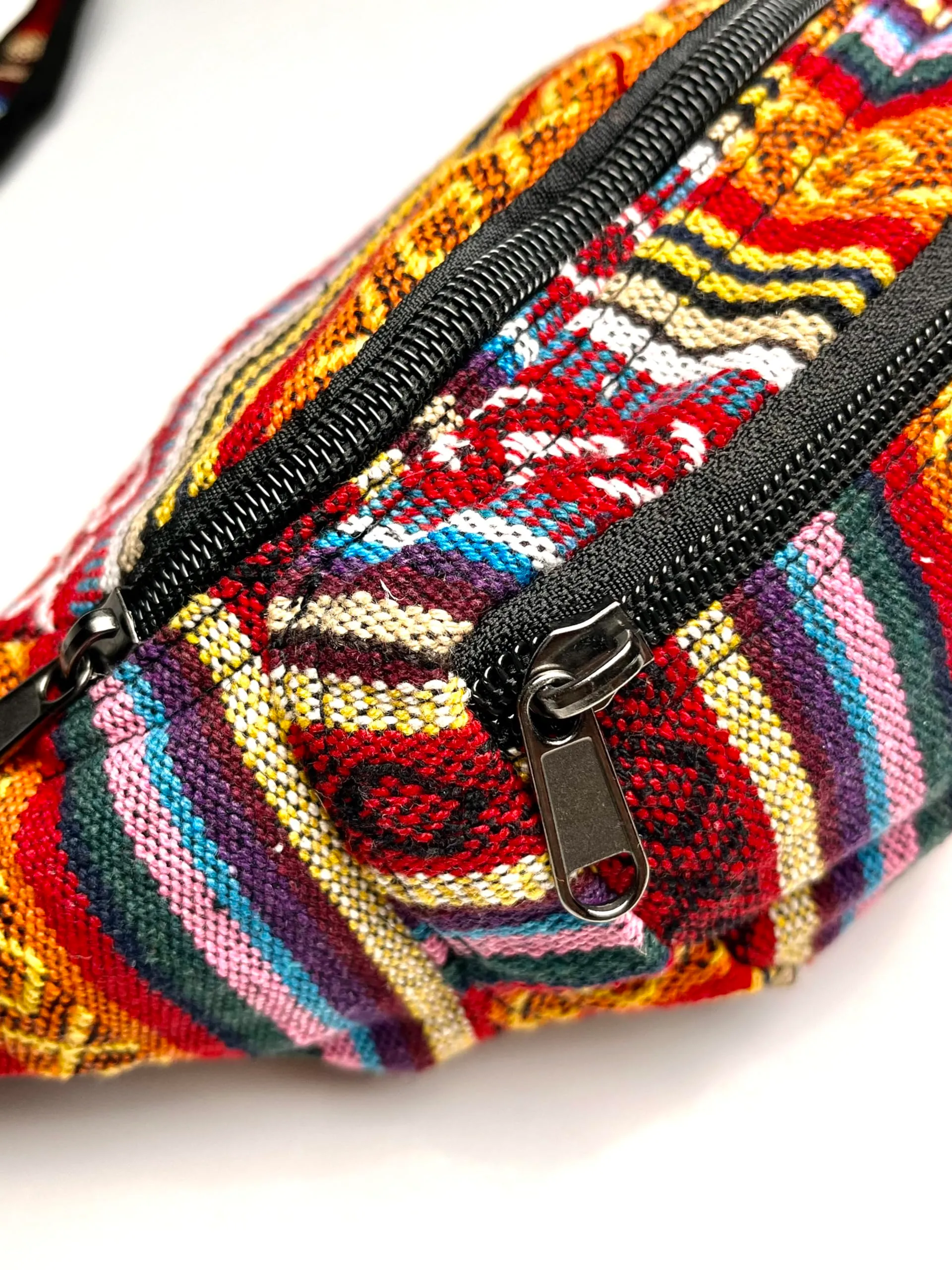 Bolsa hippie Nepal, multicolor 12x20cm - immagine 3