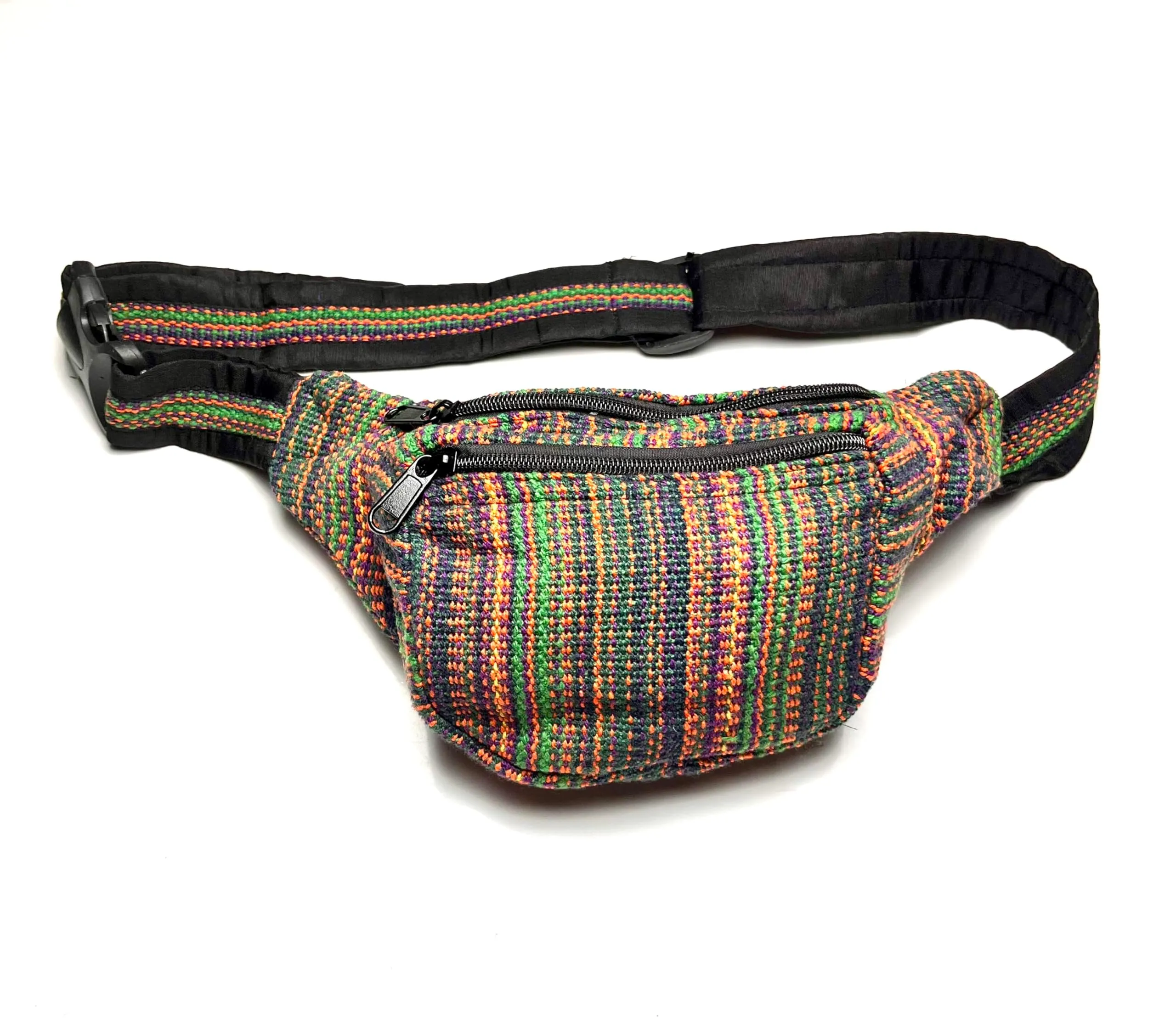 Borsa a cintura stile hippie Nepal, multicolore/verde, Hippie - immagine 2
