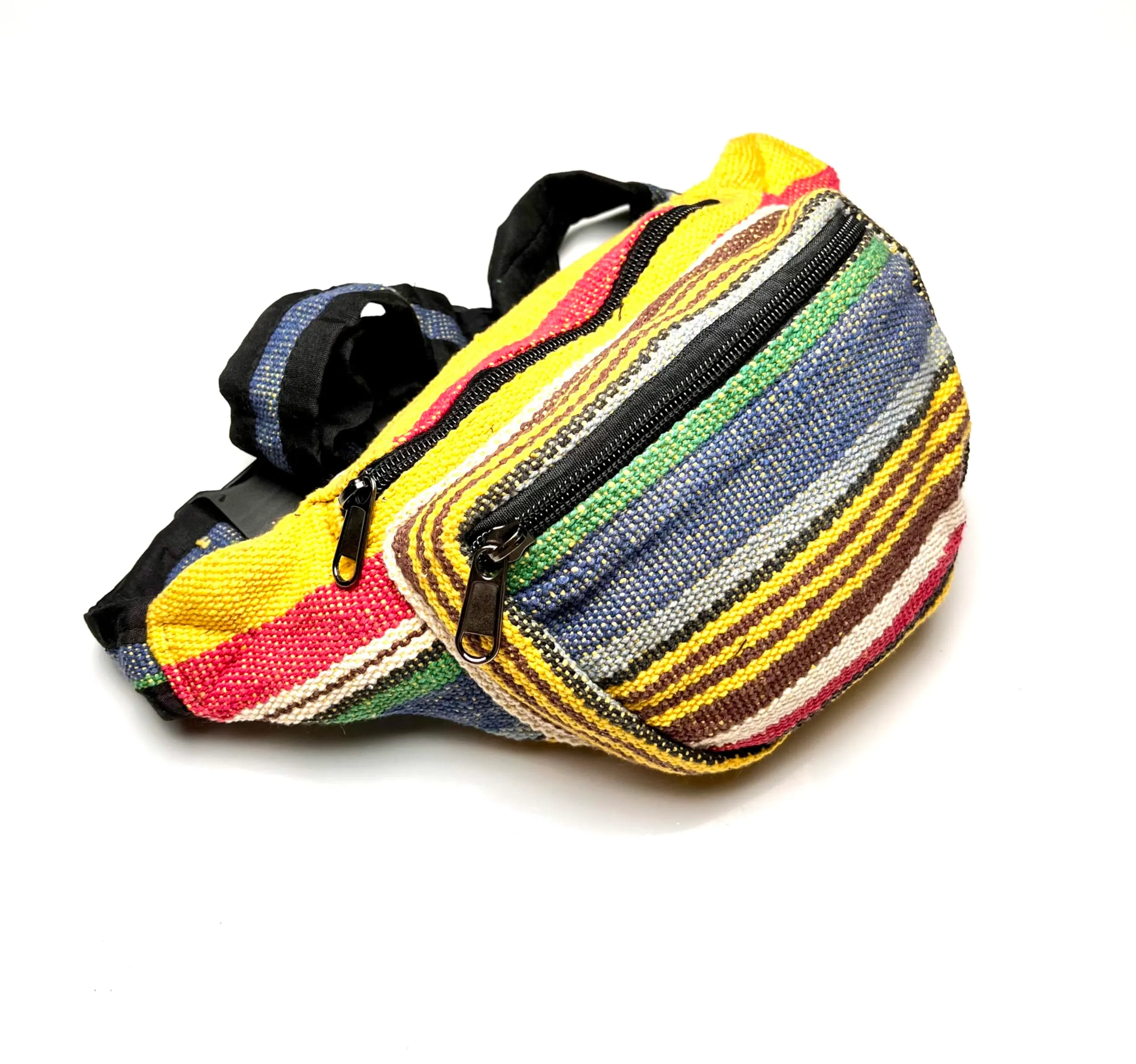 Marsupio Hippie Nepal, Multicolore /Giallo, 12x20cm, hippie - immagine 1