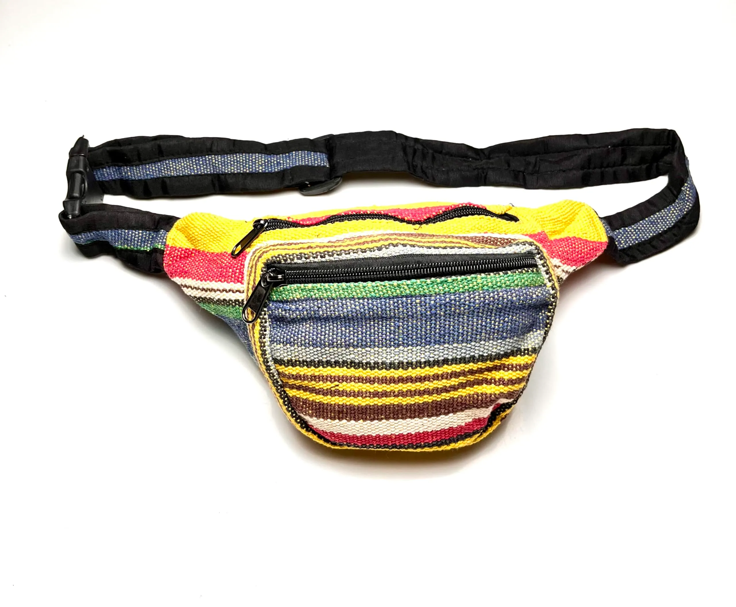 Marsupio Hippie Nepal, Multicolore /Giallo, 12x20cm, hippie - immagine 2