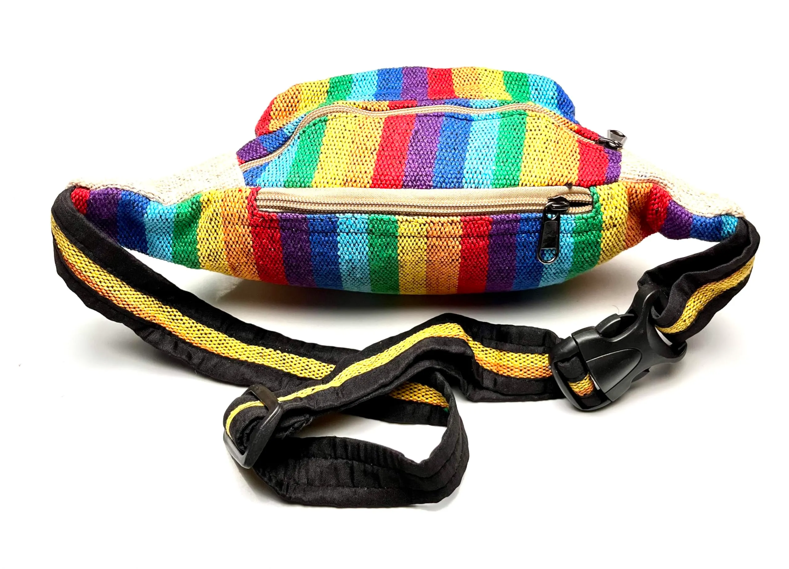 Marsupio Hippie Nepal, arcobaleno, 12x20 cm, hippie - immagine 3