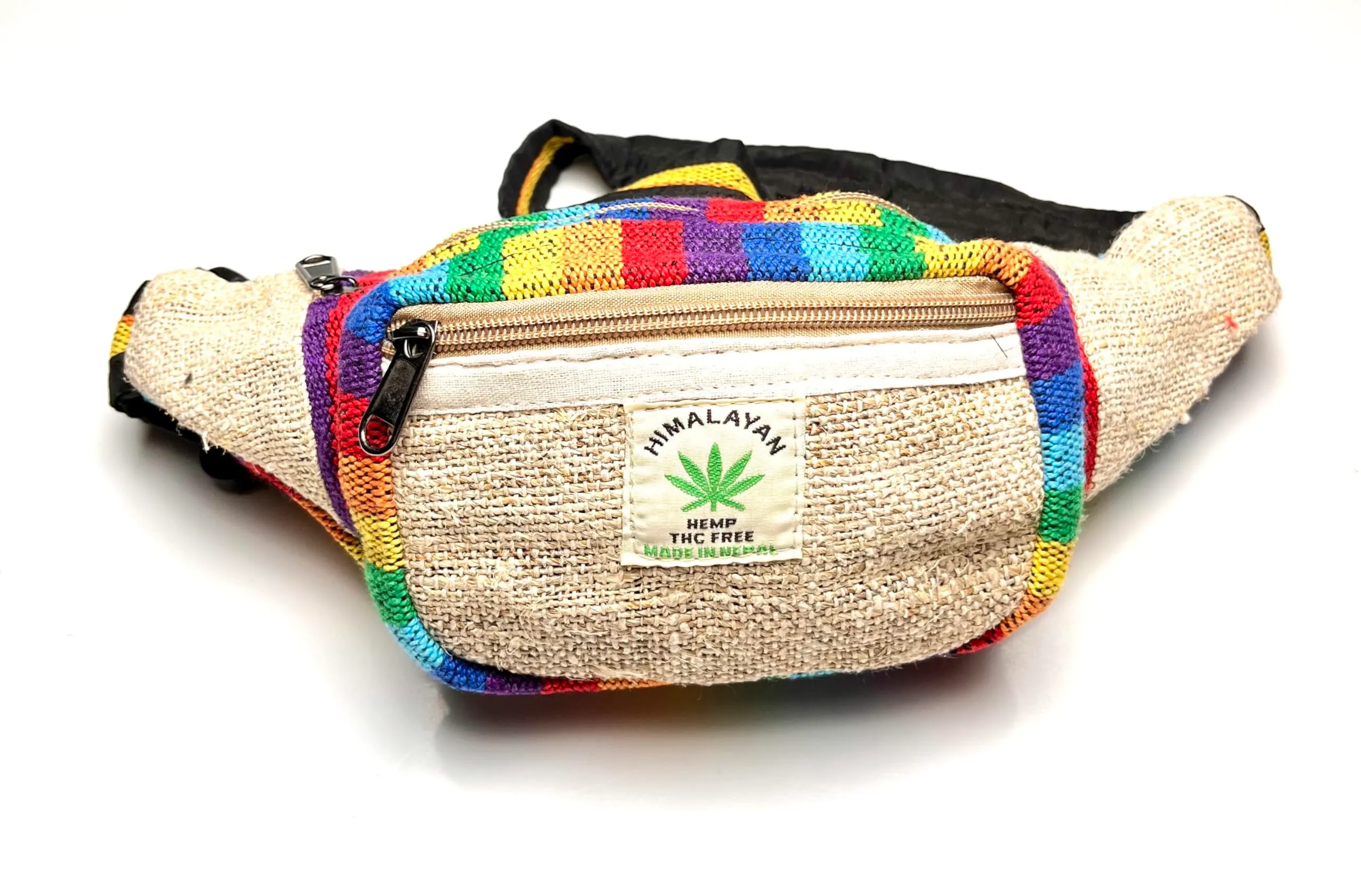 Marsupio Hippie Nepal, arcobaleno, 12x20 cm, hippie - immagine 5