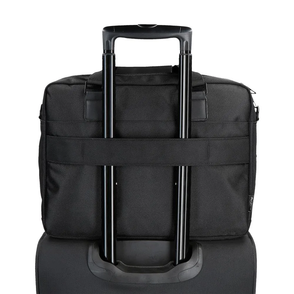 Pepe Jeans Blackmore Carteron per portatile da 15,6 pollici, nero, 40 x 30 x 11 cm poliestere con dettagli in pelle sintetica 13,2 l by Joumma Bags, Nero, Taglia unica, Carteron per portatile - immagine 9