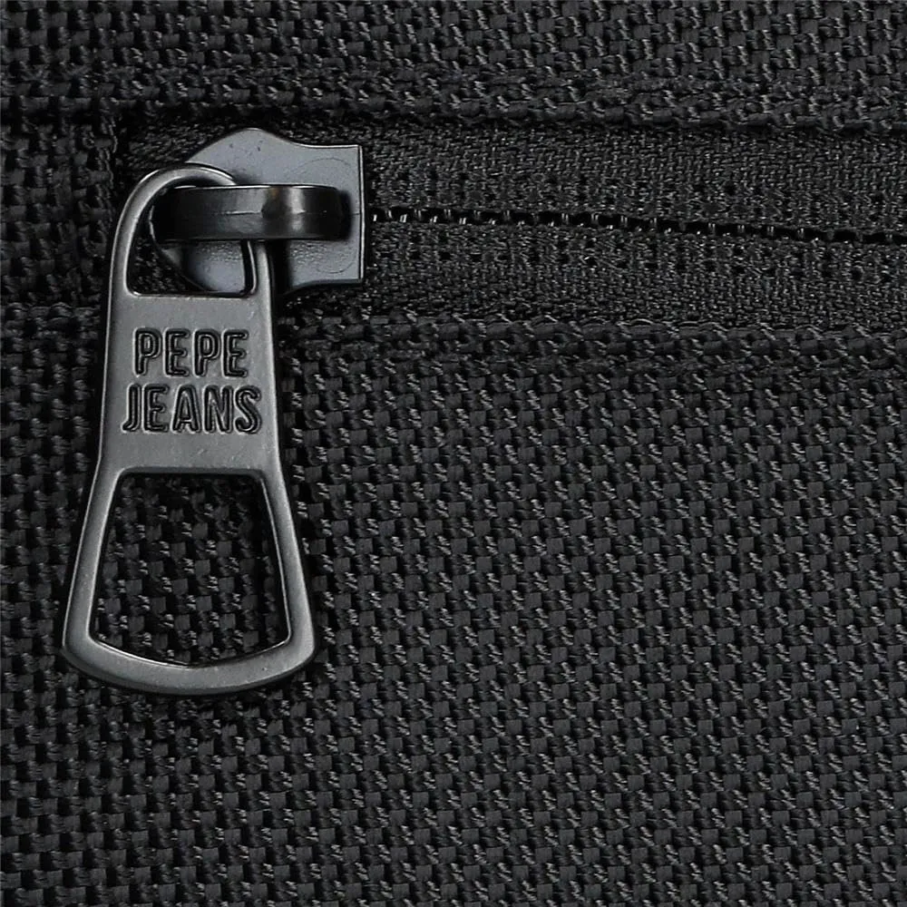 Pepe Jeans Blackmore Marsupio nero 30 x 13 x 5 cm Poliestere con dettagli in pelle sintetica 2,03 L by Joumma Bags, Nero, Taglia unica, Marsupio - immagine 7