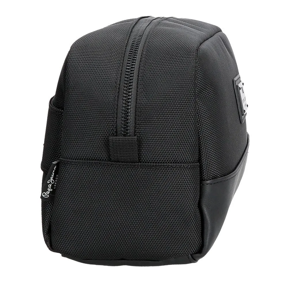 Pepe Jeans Blackmore Nececer Adattabile Nero 25 x 15 x 12 cm Poliestere con dettagli in pelle sintetica 4,5 L by Joumma Bags, Nero, Taglia unica, Necessità adattabile - immagine 2