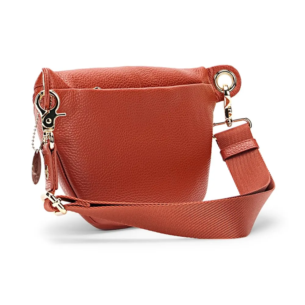 Mandarina Duck Mellow Leather Bum Bag, Donna - immagine 2