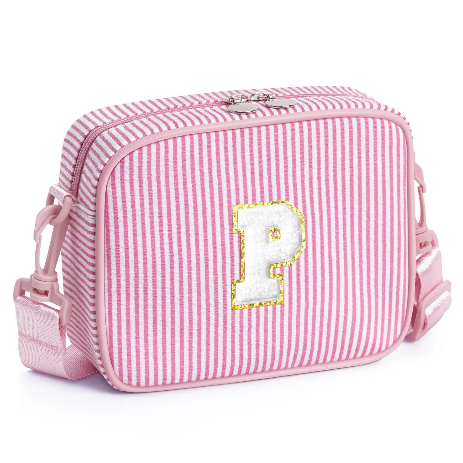 YOOLIFE Borsa a tracolla per bambina, borsa da cintura, borsa da cintura, borsa - regali per ragazze e bambini, Colore: rosa., P - immagine 1