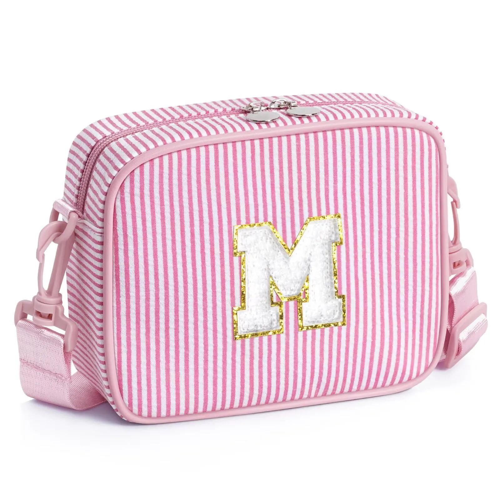 YOOLIFE Borsa a tracolla per bambina, borsa da cintura, borsa da cintura, borsa - regali per ragazze e bambini, Colore: rosa., M - immagine 1