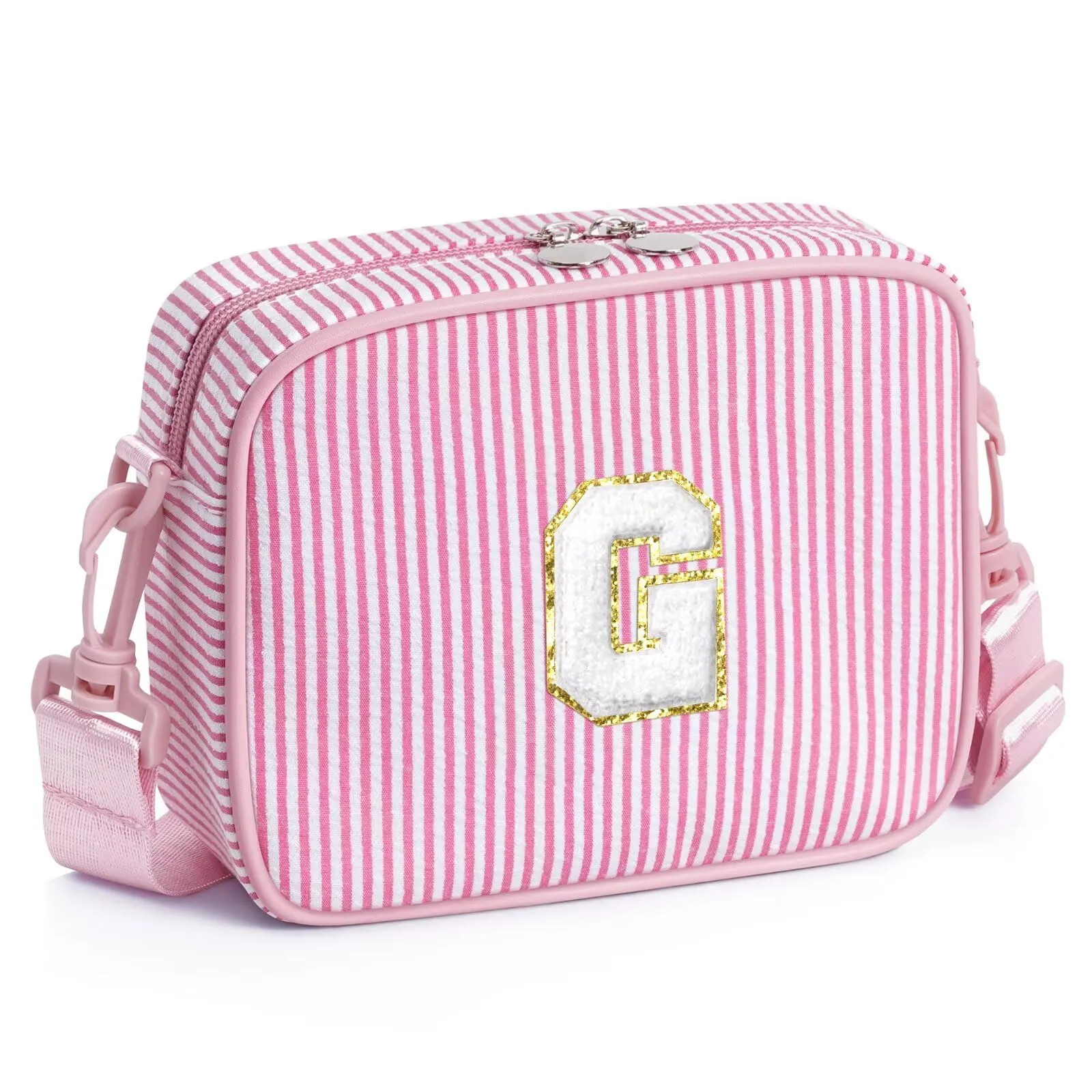 YOOLIFE Borsa a tracolla per bambina, borsa da cintura, borsa da cintura, borsa - regali per ragazze e bambini, Colore: rosa., G - immagine 1