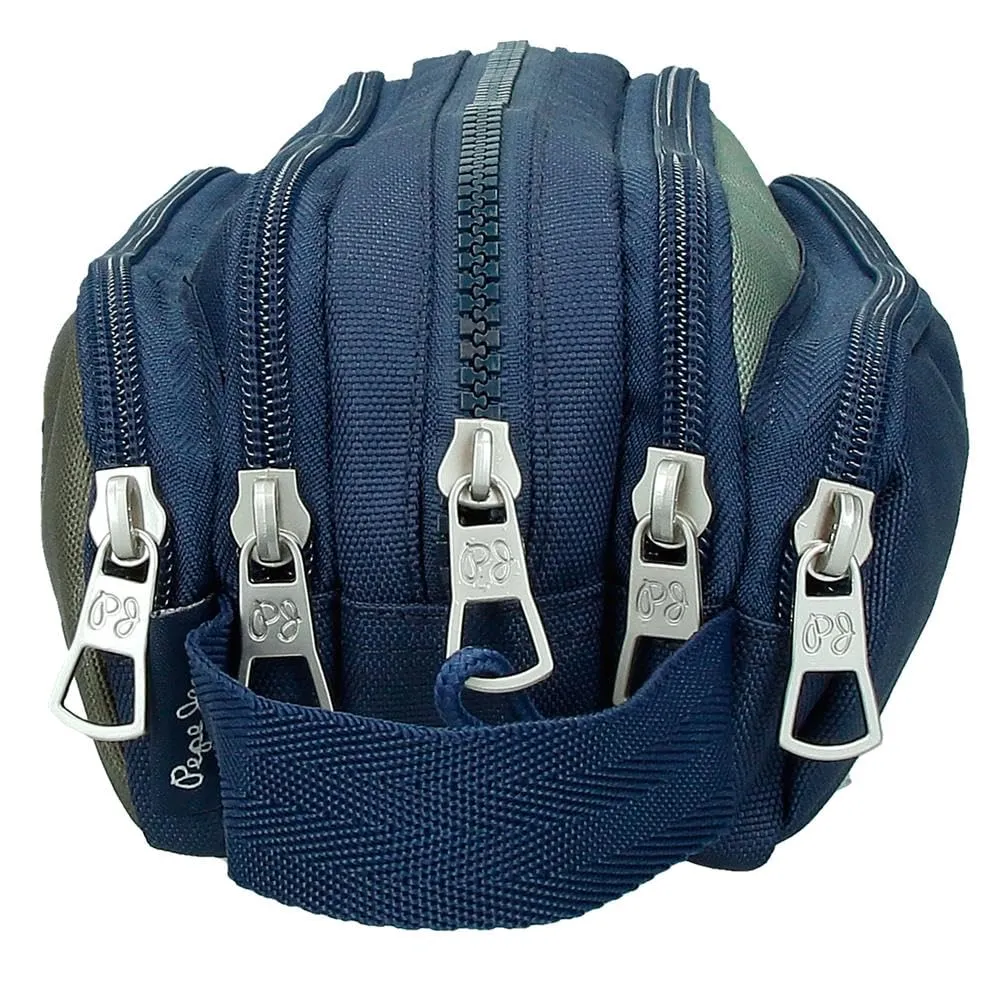 Pepe Jeans Arwyn Estuche Marino 22x10x11 cm Poliestere 2,42L di Joumma Bags - immagine 2