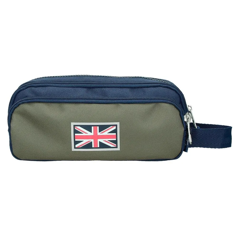 Pepe Jeans Arwyn Estuche Marino 22x10x11 cm Poliestere 2,42L di Joumma Bags - immagine 3