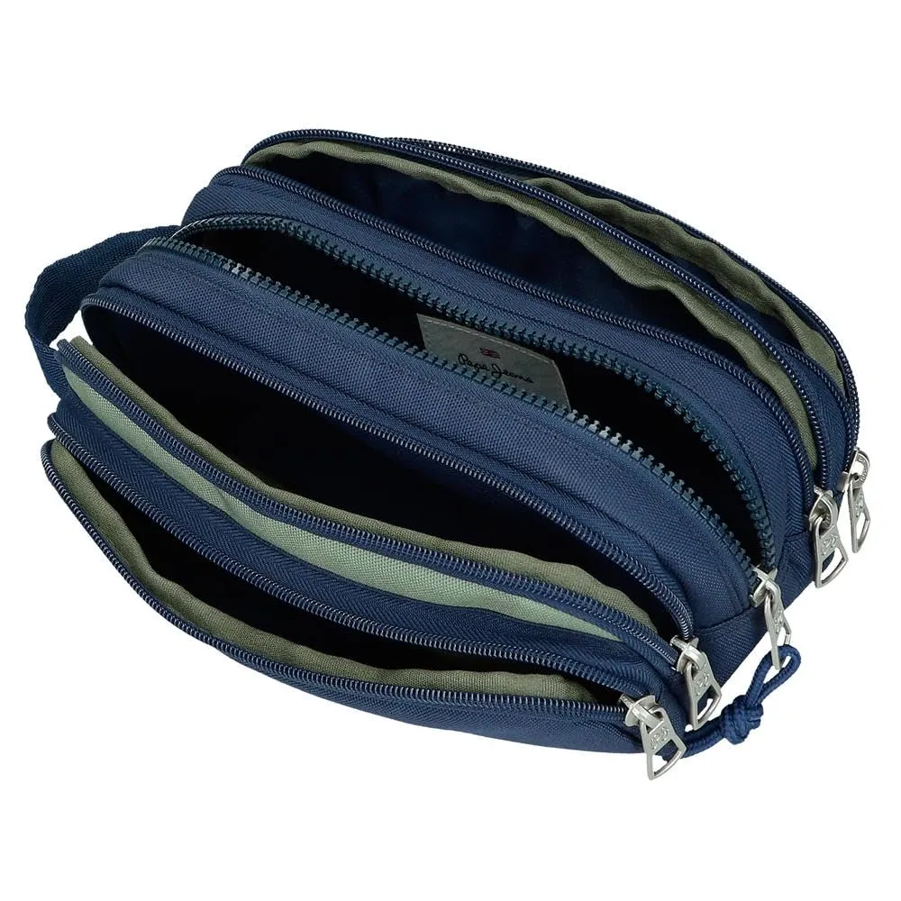 Pepe Jeans Arwyn Estuche Marino 22x10x11 cm Poliestere 2,42L di Joumma Bags - immagine 4