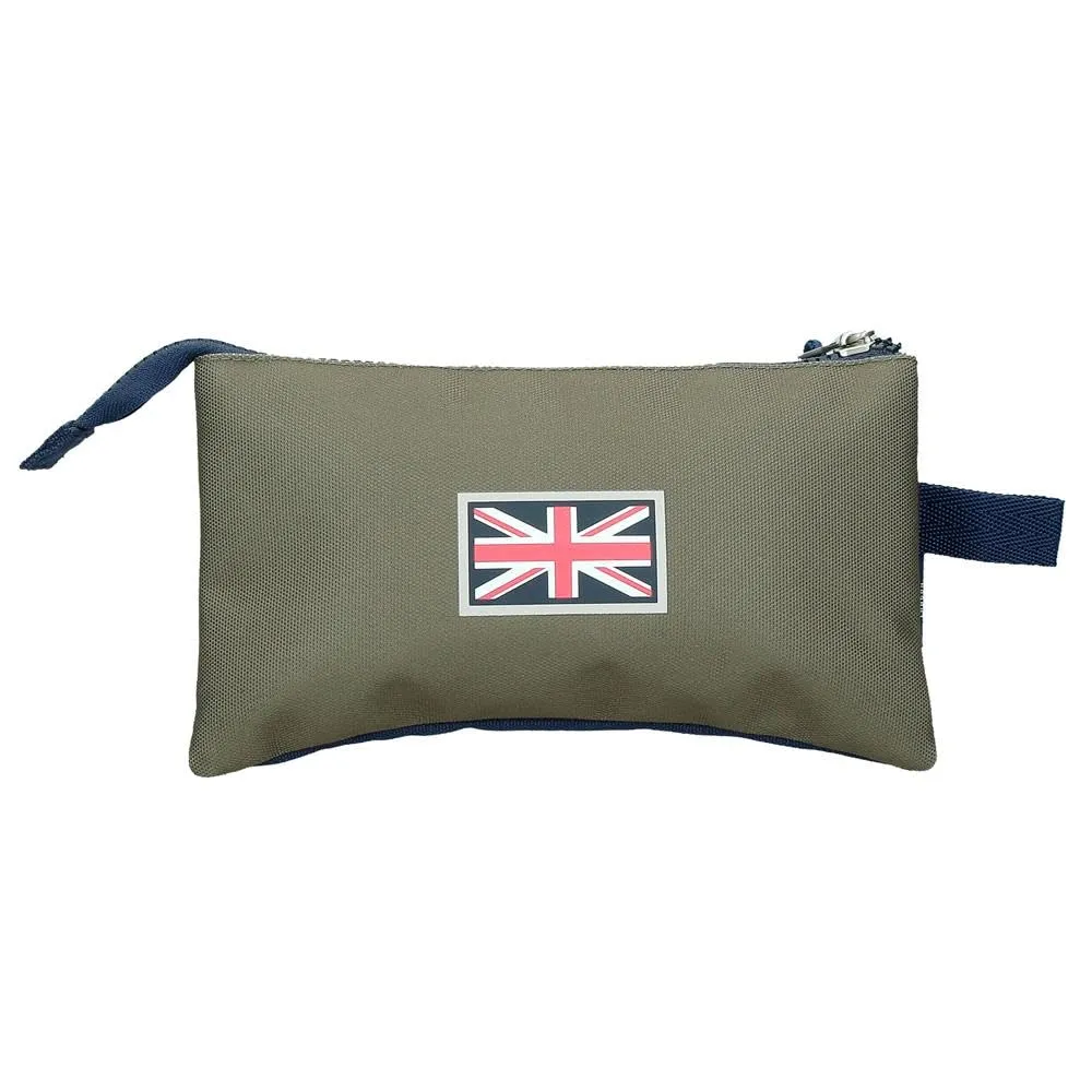 Pepe Jeans Arwyn Estuche Triple Marino 22x12x5 cm Poliestere 1,32L di Joumma Bags - immagine 3