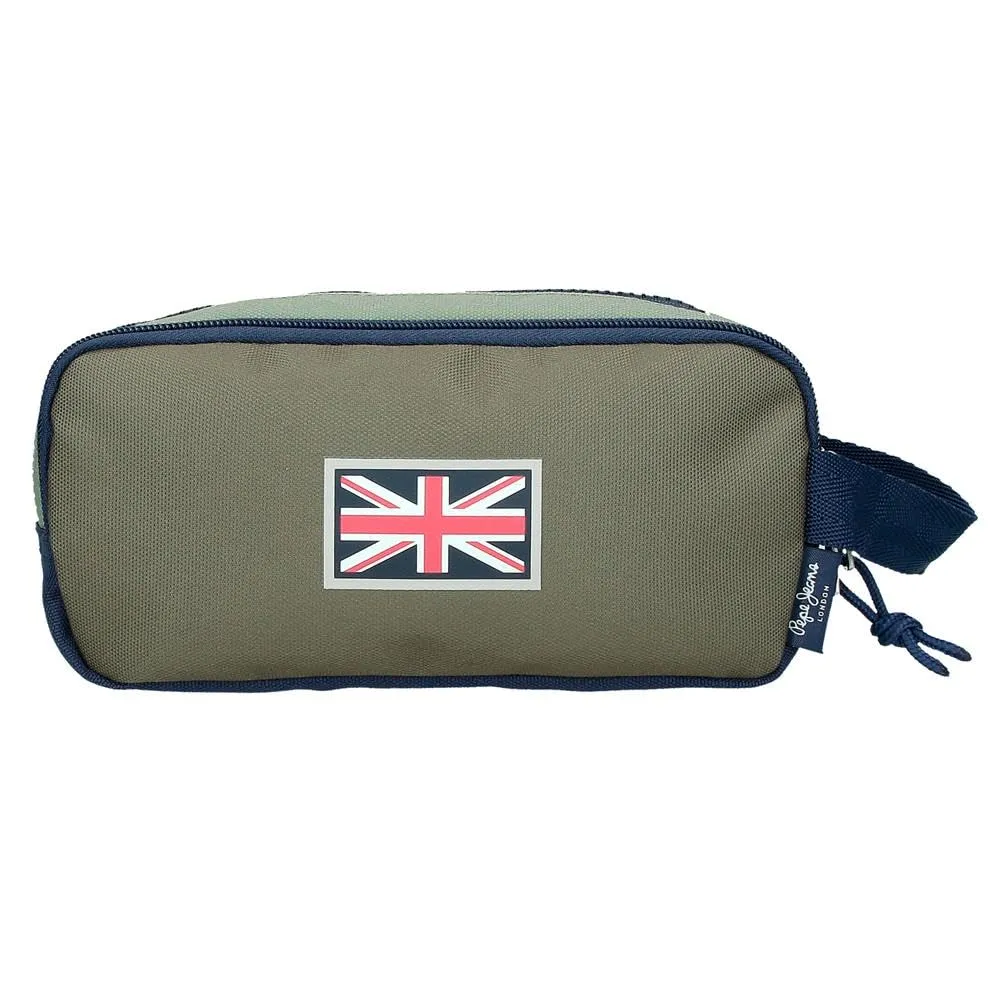 Pepe Jeans Arwyn Estuche Triple Marino 22x10x9 cm Poliestere 1,98L di Joumma Bags - immagine 3