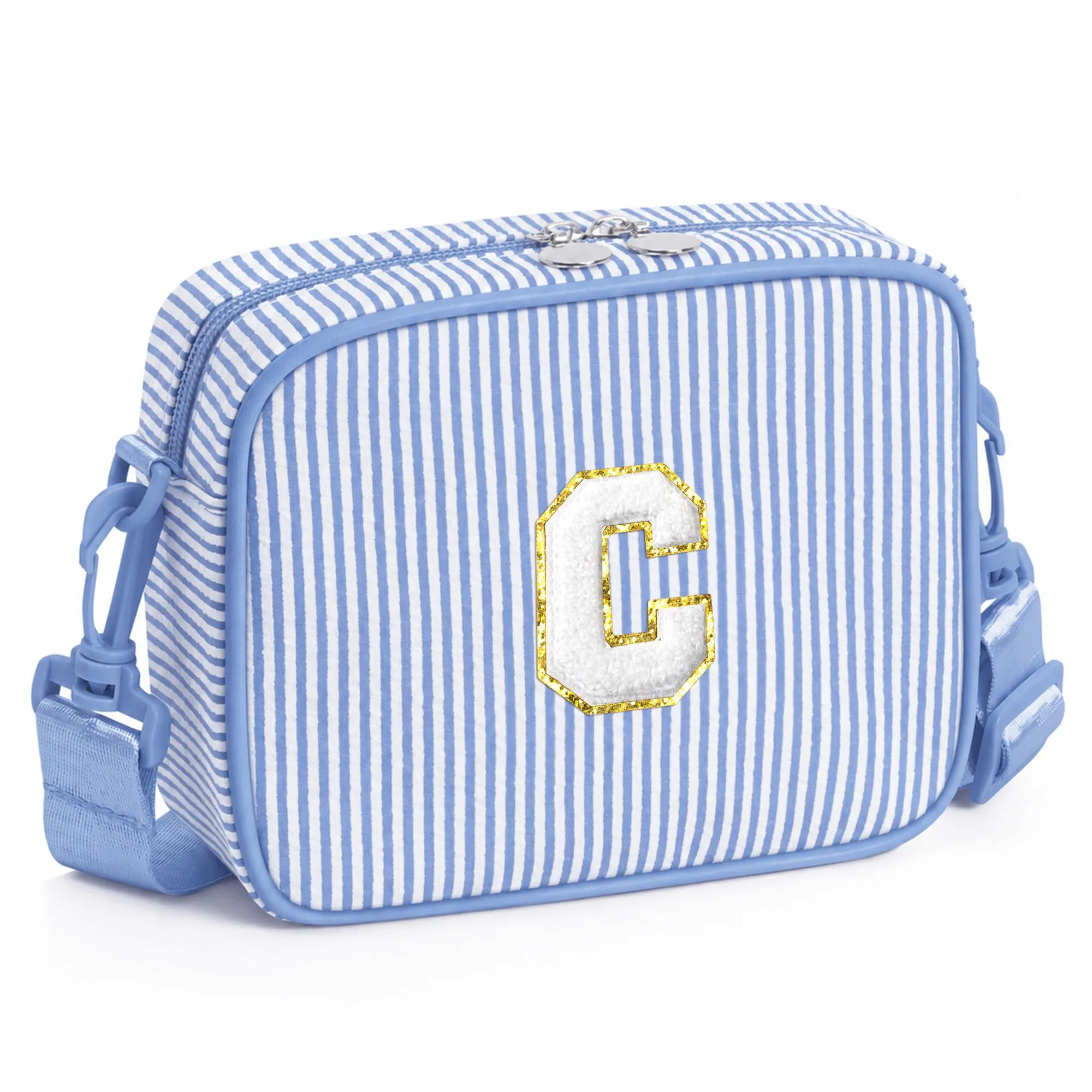 YOOLIFE Regali di compleanno 3 4 5 6 7 8 9 10 11 12 13 anni ragazza, borsa a tracolla iniziale borsa a tracolla borsa per telefono borse da viaggio borsa per ragazze regali personalizzati per ragazze - immagine 1