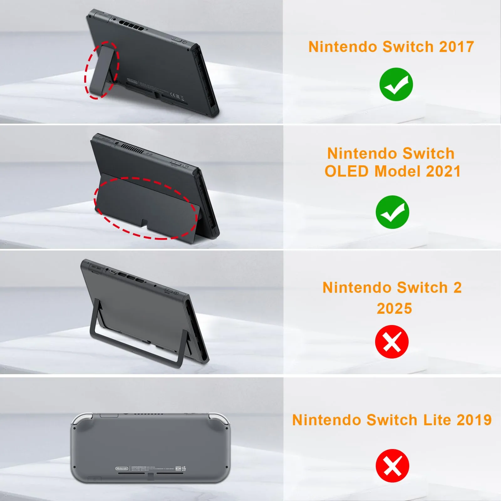 FINTIE Custodia per Nintendo Switch Modello OLED 7.0" / Switch 6.2" - immagine 2