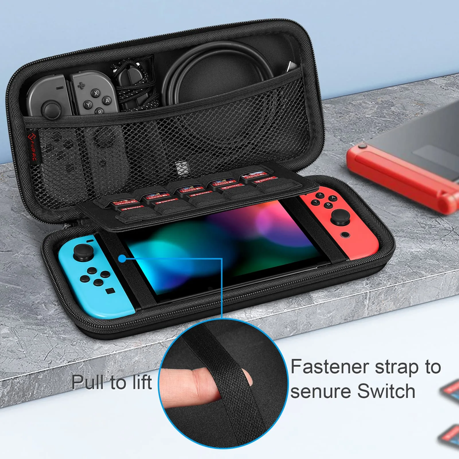 FINTIE Custodia per Nintendo Switch Modello OLED 7.0" / Switch 6.2" - immagine 5