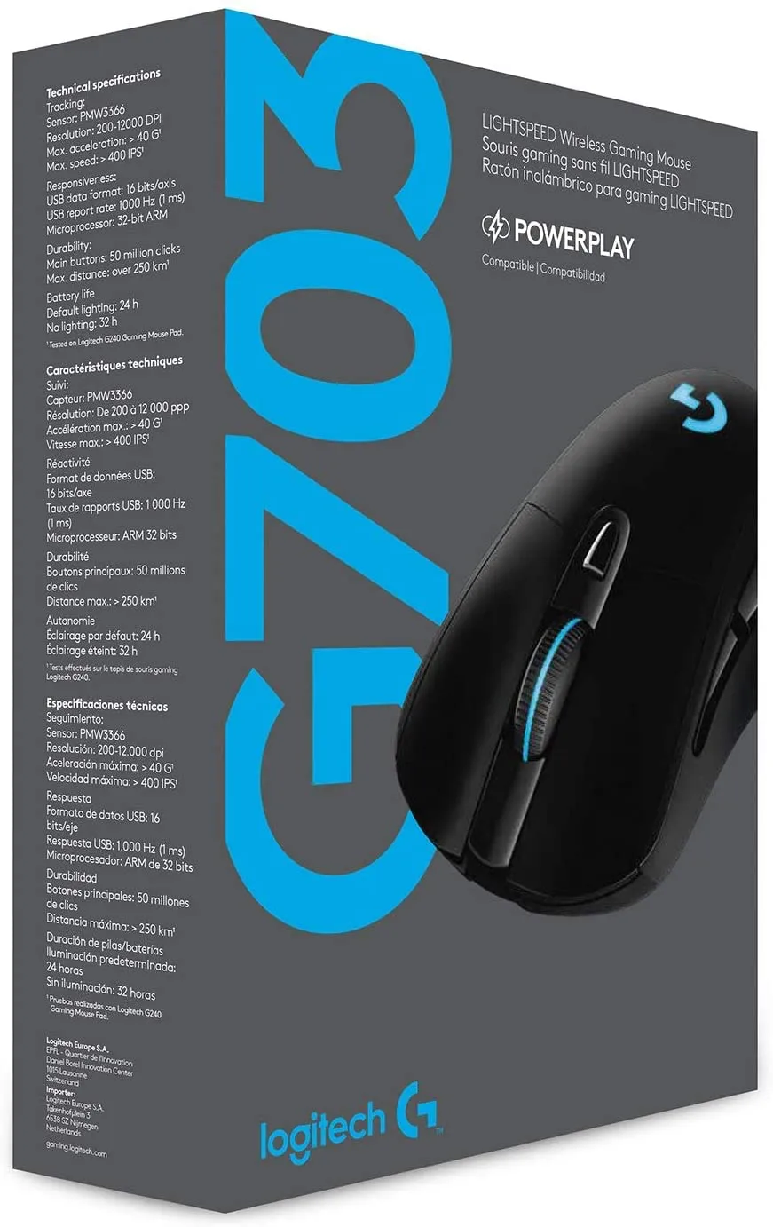 Logitech G G703 LIGHTSPEED Mouse Gaming Wireless - immagine 5