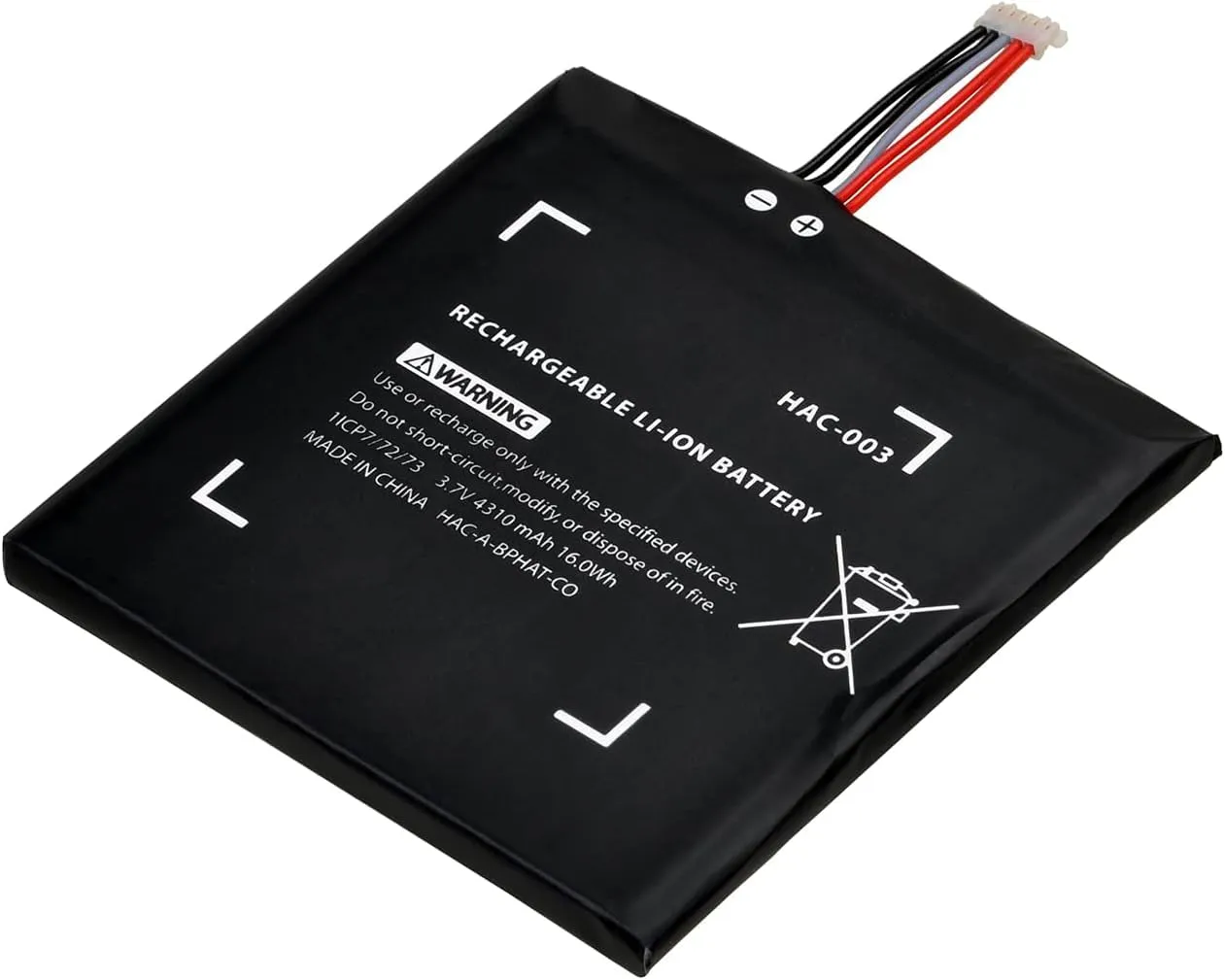 Pickle Power 4310mAh HAC-003 Batteria, Batteria di Ricambio per Nintendo Switch Console HAC-001 HAC-A-BPHAT-C0, HAC-S-JP/EU-C0 con kit di strumenti - immagine 3