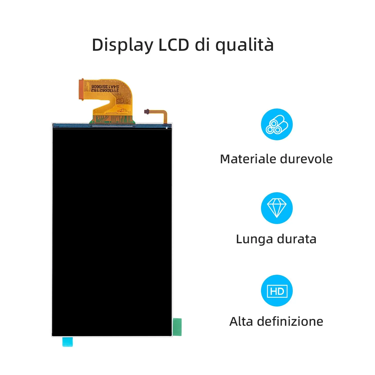 Wigearss Schermo LCD di Ricambio e Kit di Strumenti di Riparazione per Nintendo Switch - immagine 5