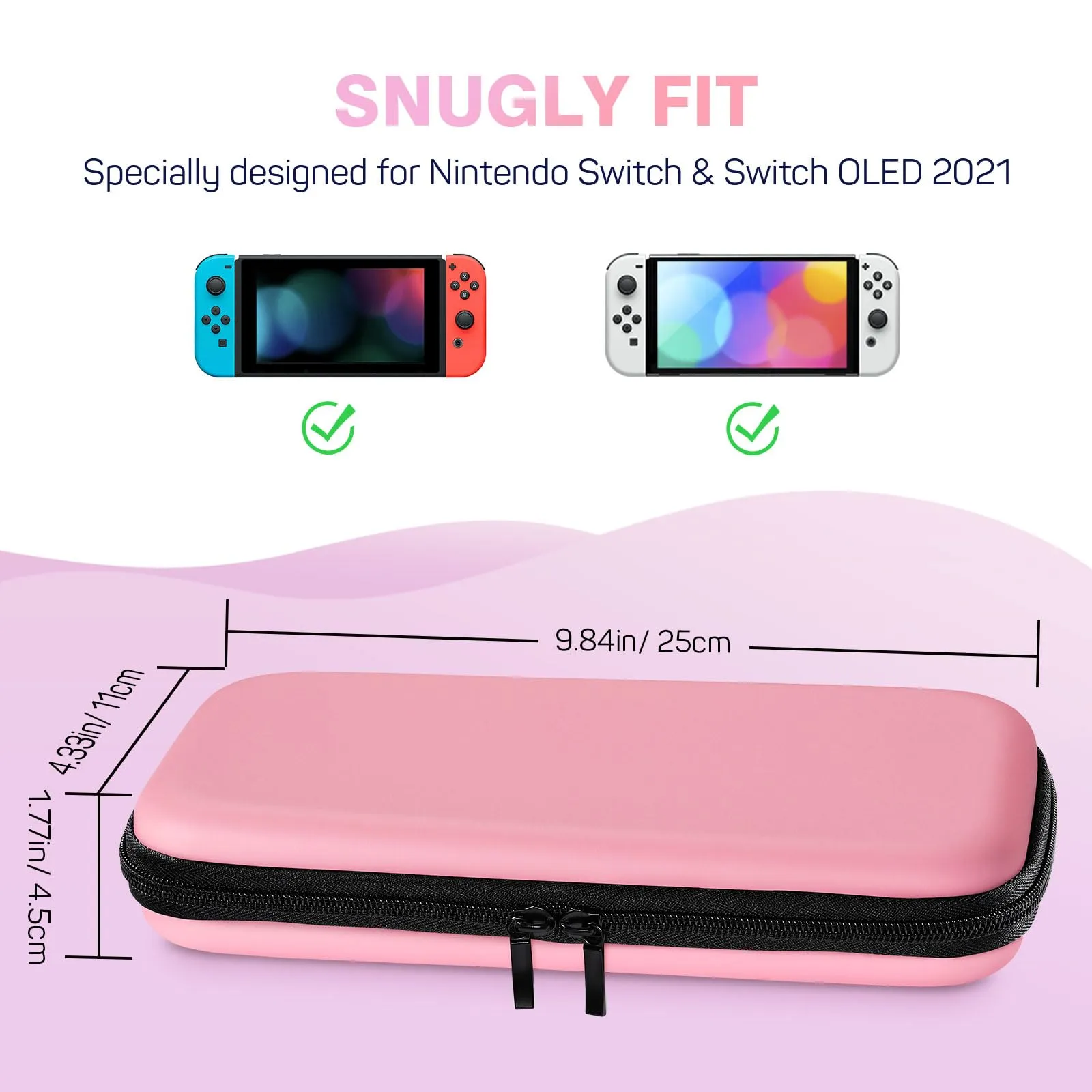 MoKo Custodia da Trasporto Compatibile con Nintendo Switch OLED/Switch - immagine 2