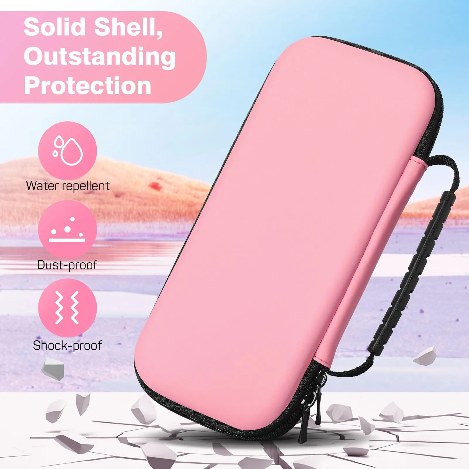 MoKo Custodia da Trasporto Compatibile con Nintendo Switch OLED/Switch - immagine 4