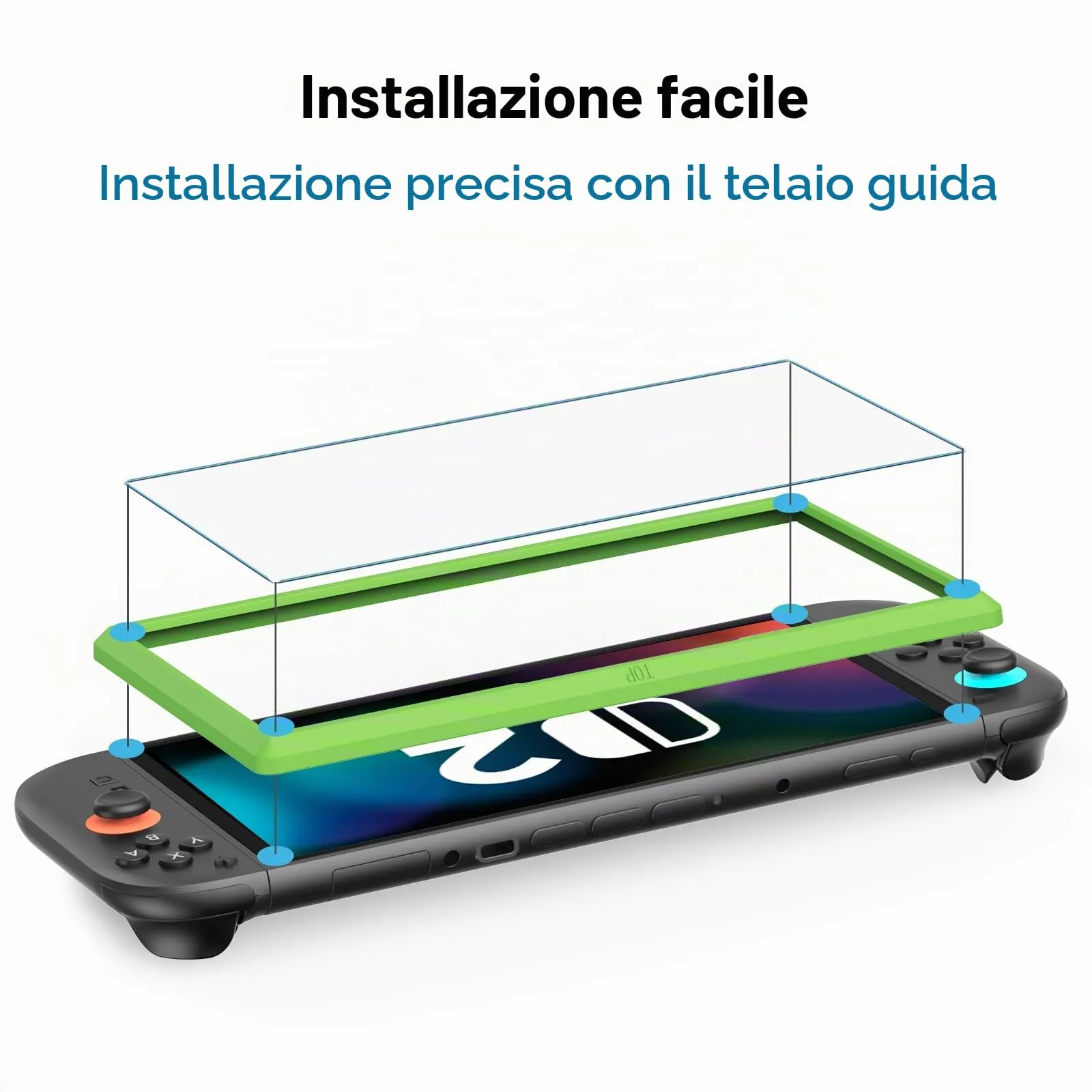 amFilm Vetro Temperato Pellicola Protettiva per Nintendo Switch 2 2025 - immagine 4