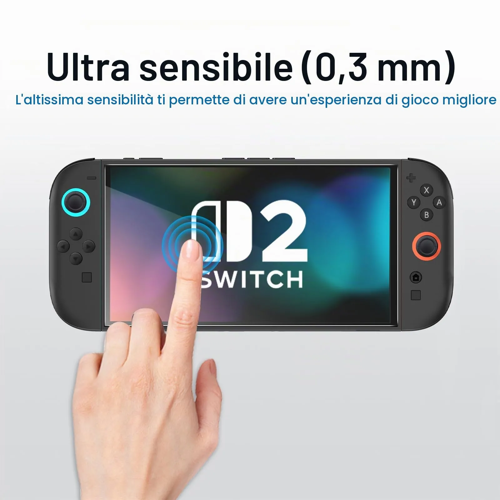 amFilm Vetro Temperato Pellicola Protettiva per Nintendo Switch 2 2025 - immagine 5
