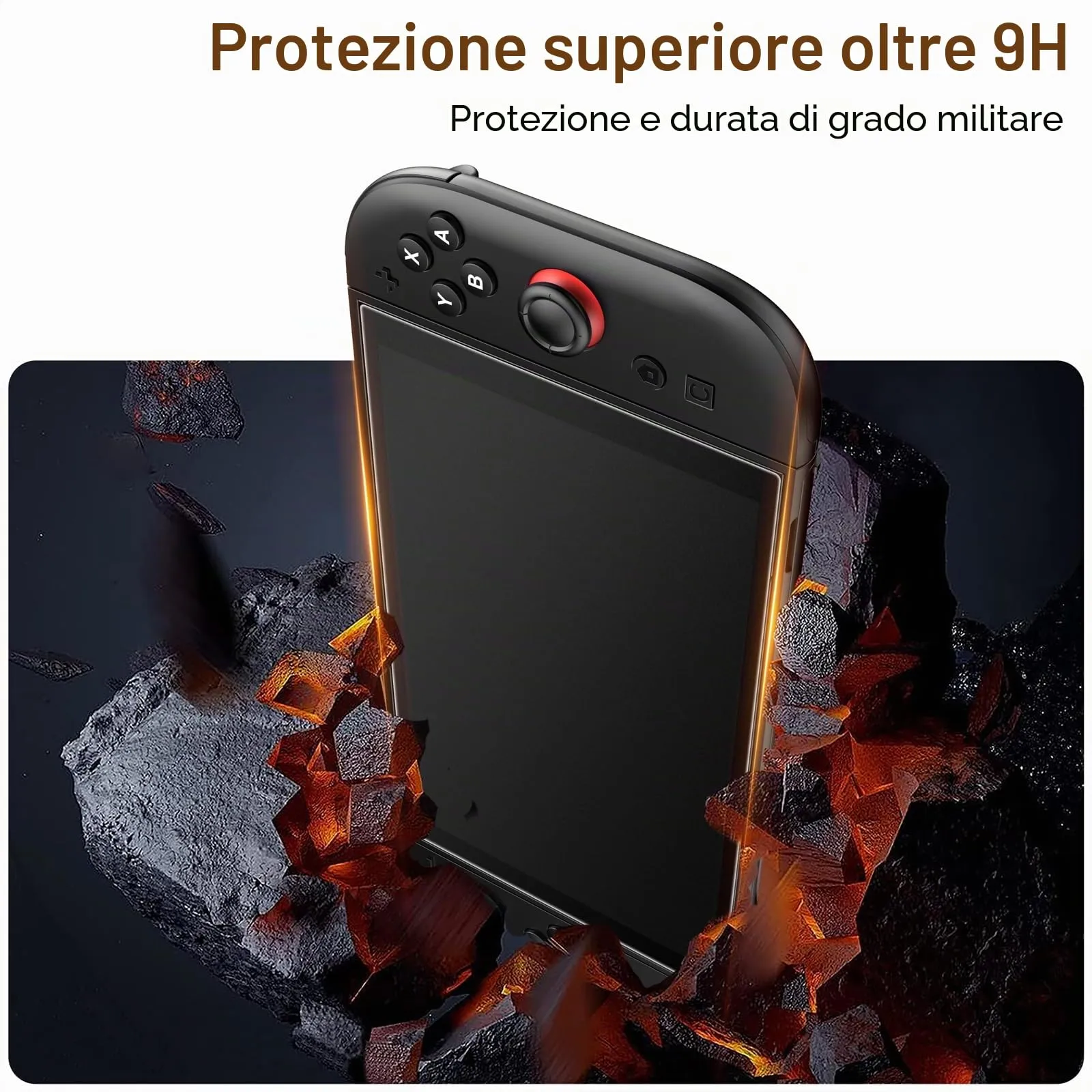 Ksleri Pellicola protettiva opaca per Nintendo Switch 2 2025, 9H Matte Screen Protector anti-impronte e antiriflesso (2 pezzi) - immagine 3