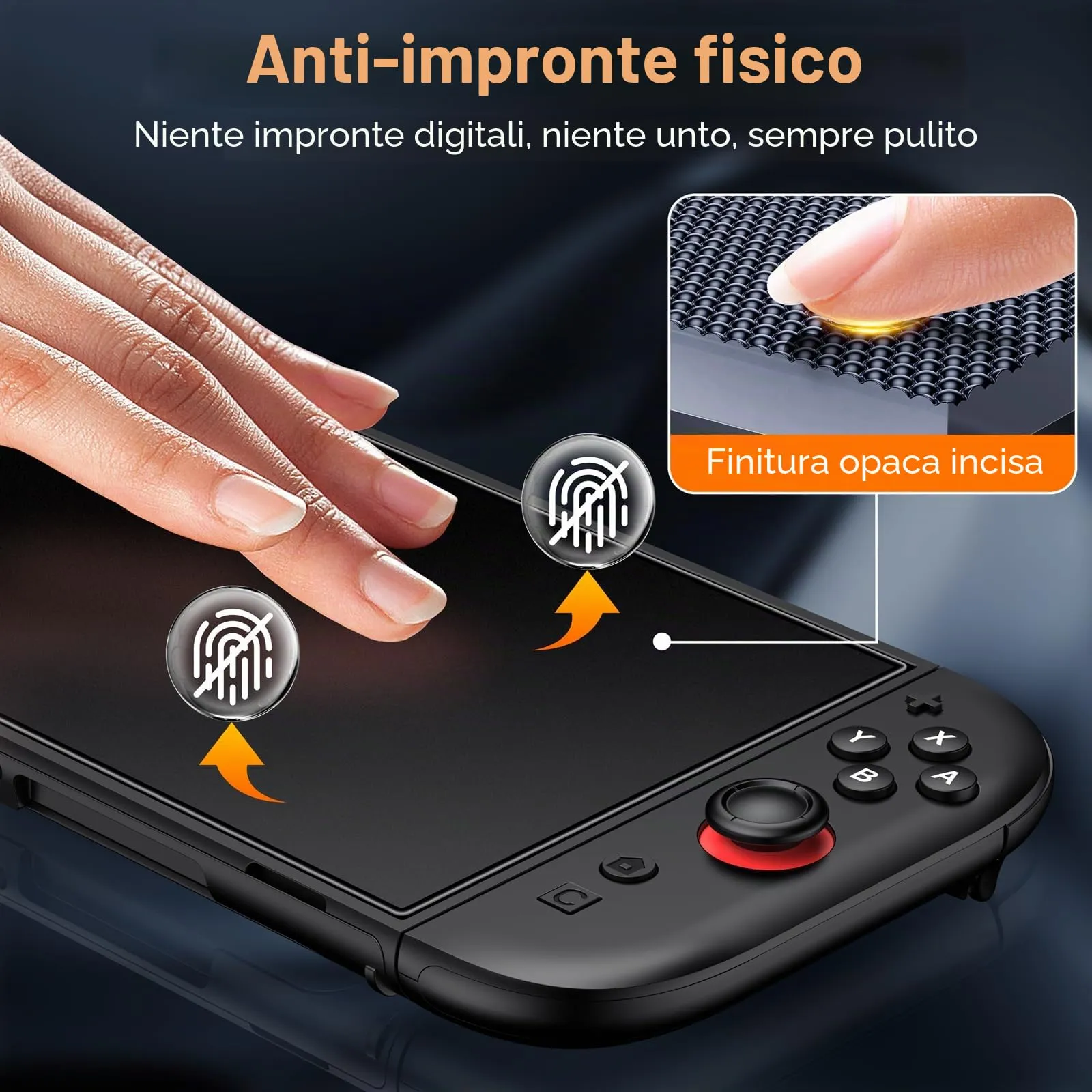 Ksleri Pellicola protettiva opaca per Nintendo Switch 2 2025, 9H Matte Screen Protector anti-impronte e antiriflesso (2 pezzi) - immagine 4