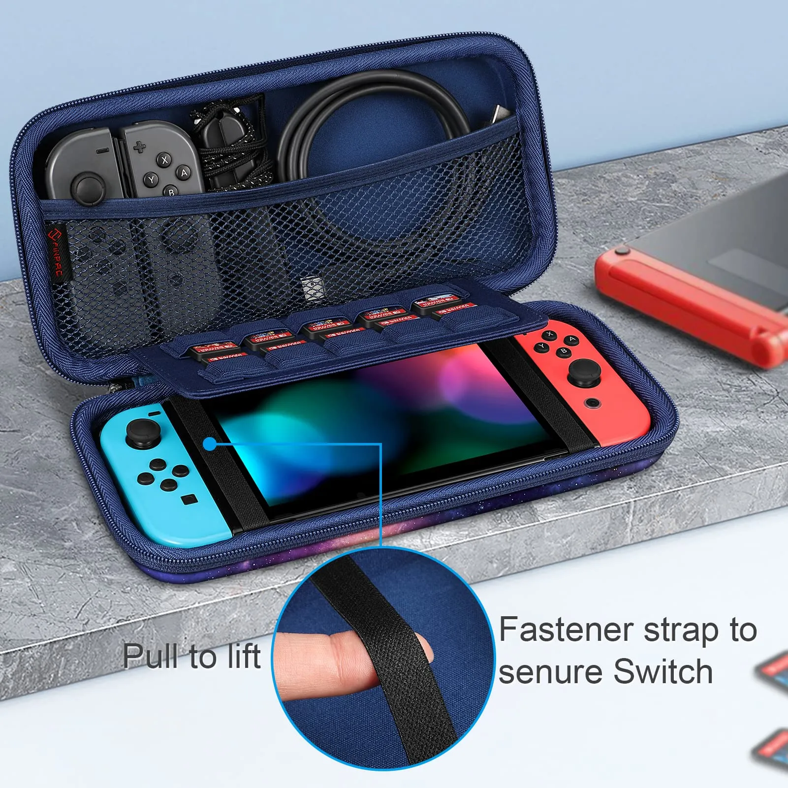 FINTIE Custodia per Nintendo Switch Modello OLED 7.0" / Switch 6.2" - immagine 5