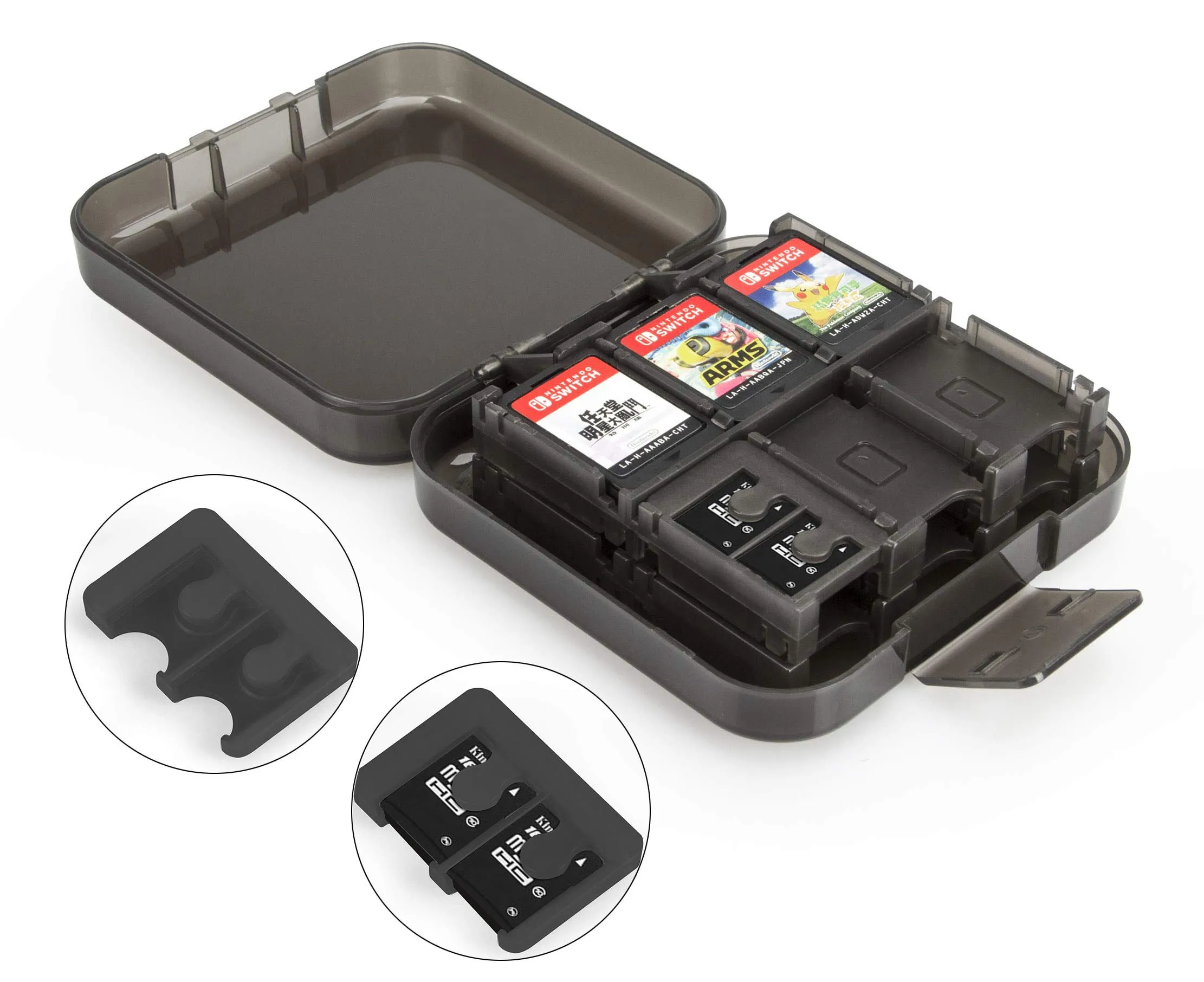 Amazon Basics Custodia porta cartucce di gioco per Nintendo Switch - Nero - immagine 4
