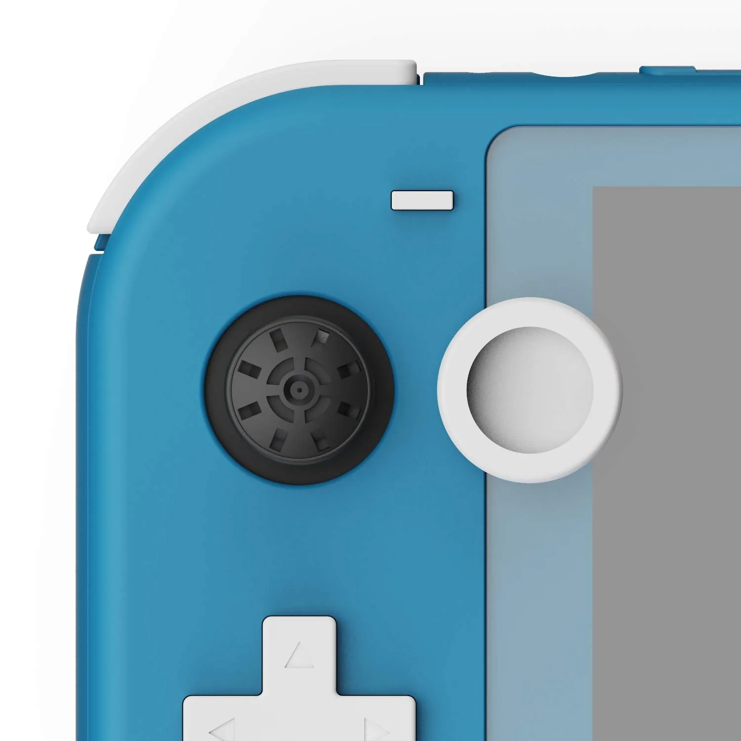 SAVAGE RAVEN Skull & Co. Replacement Joystick Covers for Switch Lite (Repair Parts) - Lite Gray - immagine 4