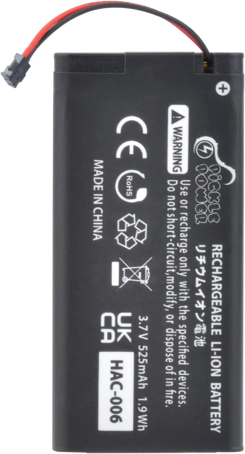 Pickle Power 2X HAC-006 Batteria, 525mAh Batteria di Ricambio per Nintendo Switch Joy-Con (L) HAC-015 Joy-Con (R) Controller con Attrezzi - immagine 7