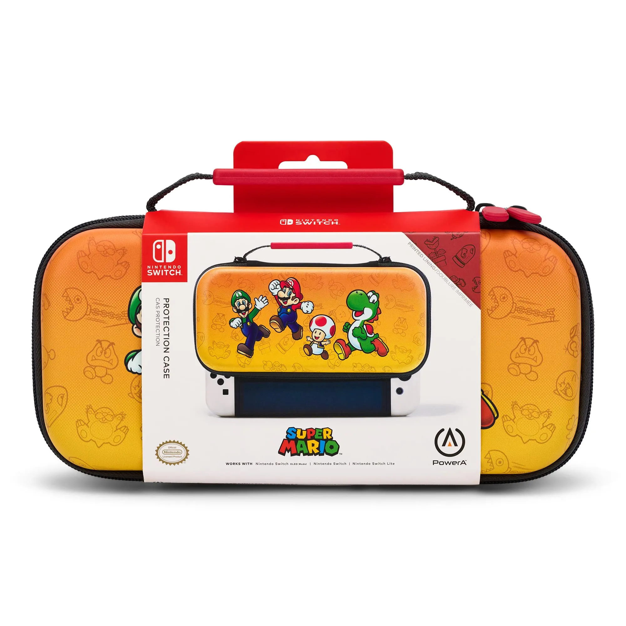 Protection Case for Nintendo Switch - OLED Model, Nintendo Switch or Nintendo Switch Lite - Mario and Friends - immagine 9